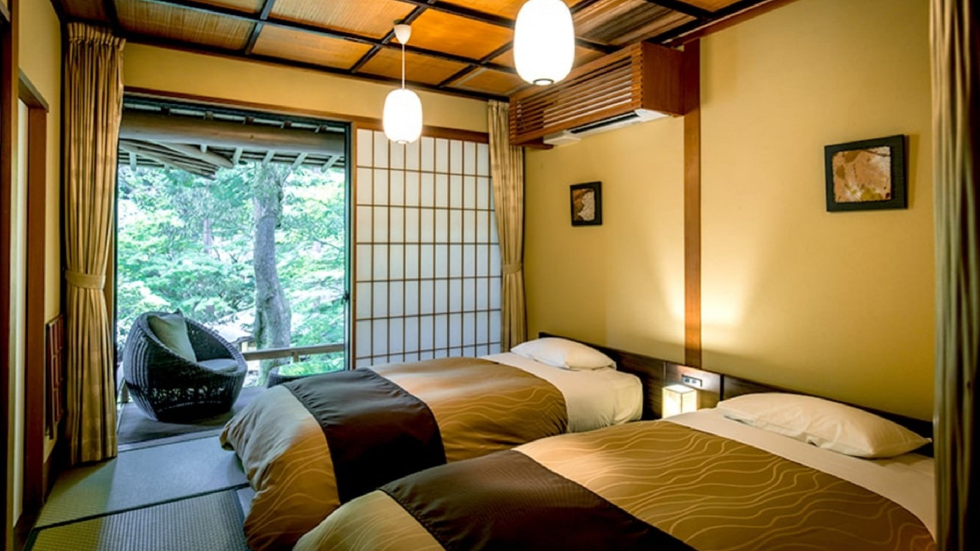 [Gedung utama] Kamar bergaya Jepang klasik (pemandian terbuka) *Kamar bebas rokok