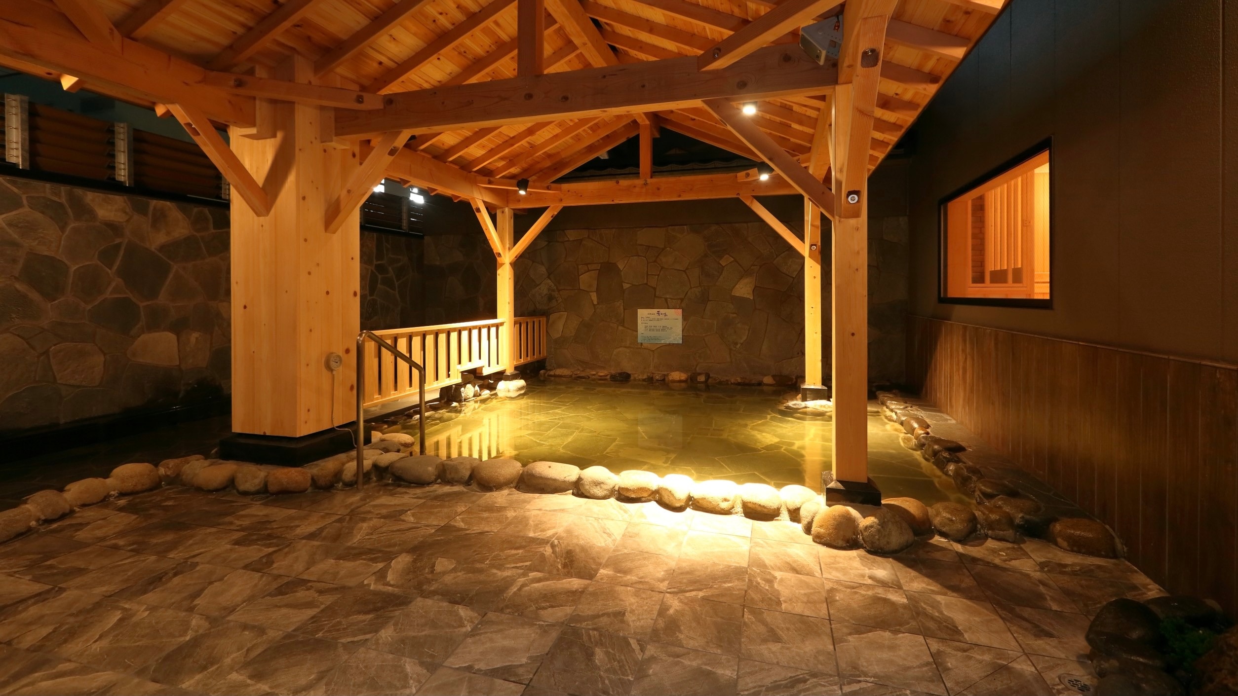 ◆ Men's open-air bath