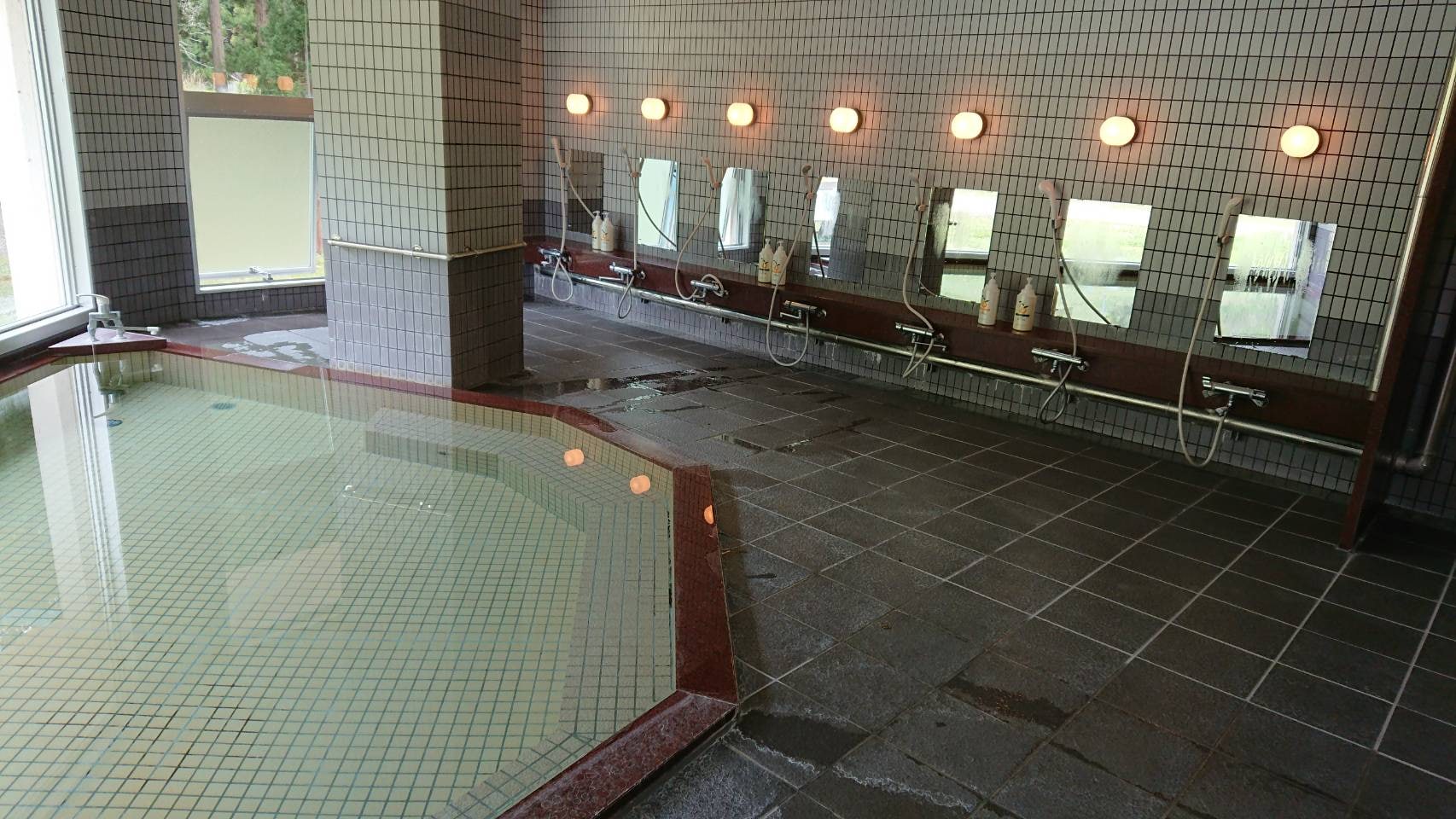 Large communal bath