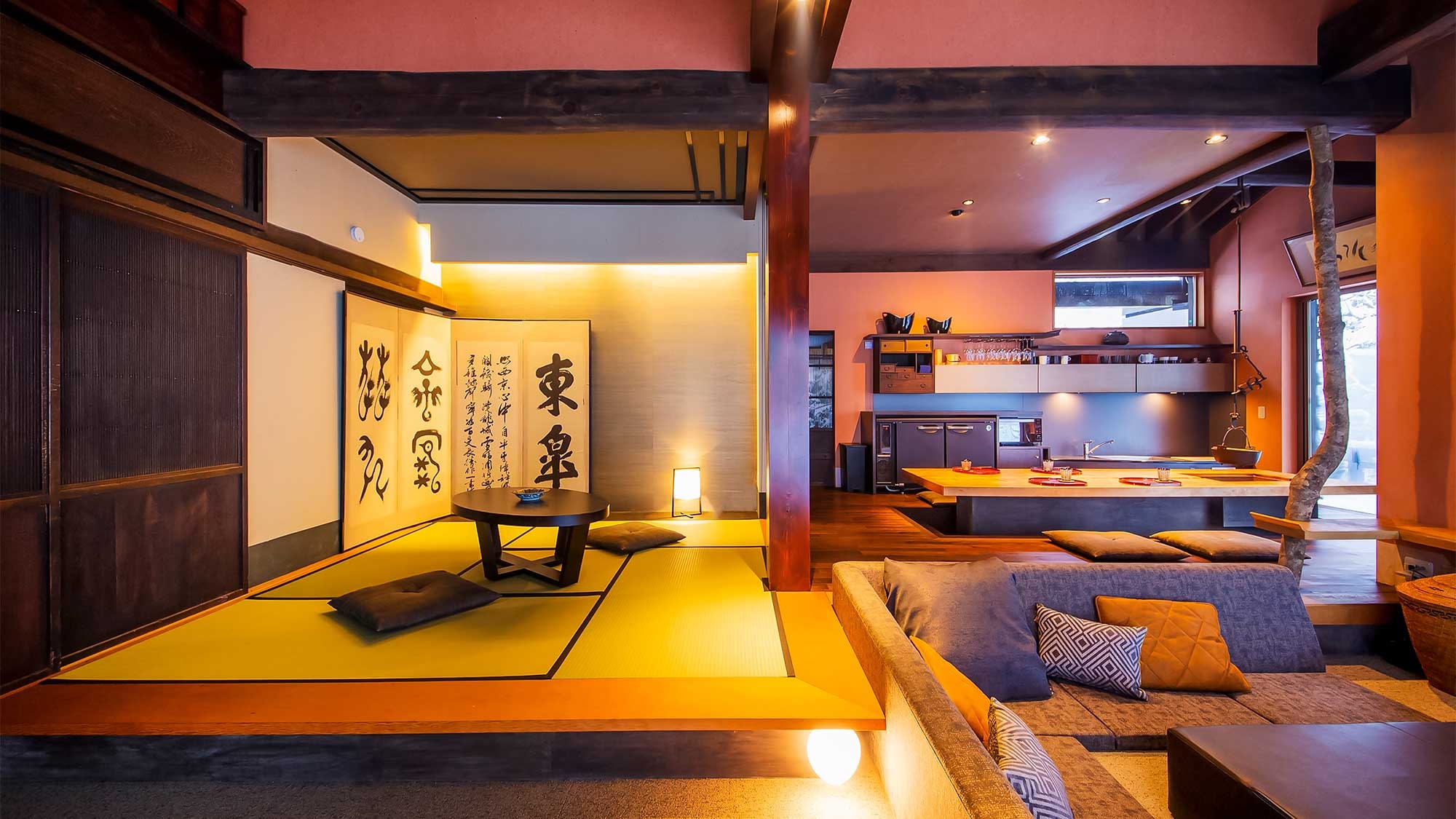 ・Ochimizu House_Relax in your favorite spot in the dining room, living room, or 4.5 tatami Japanese-style room.