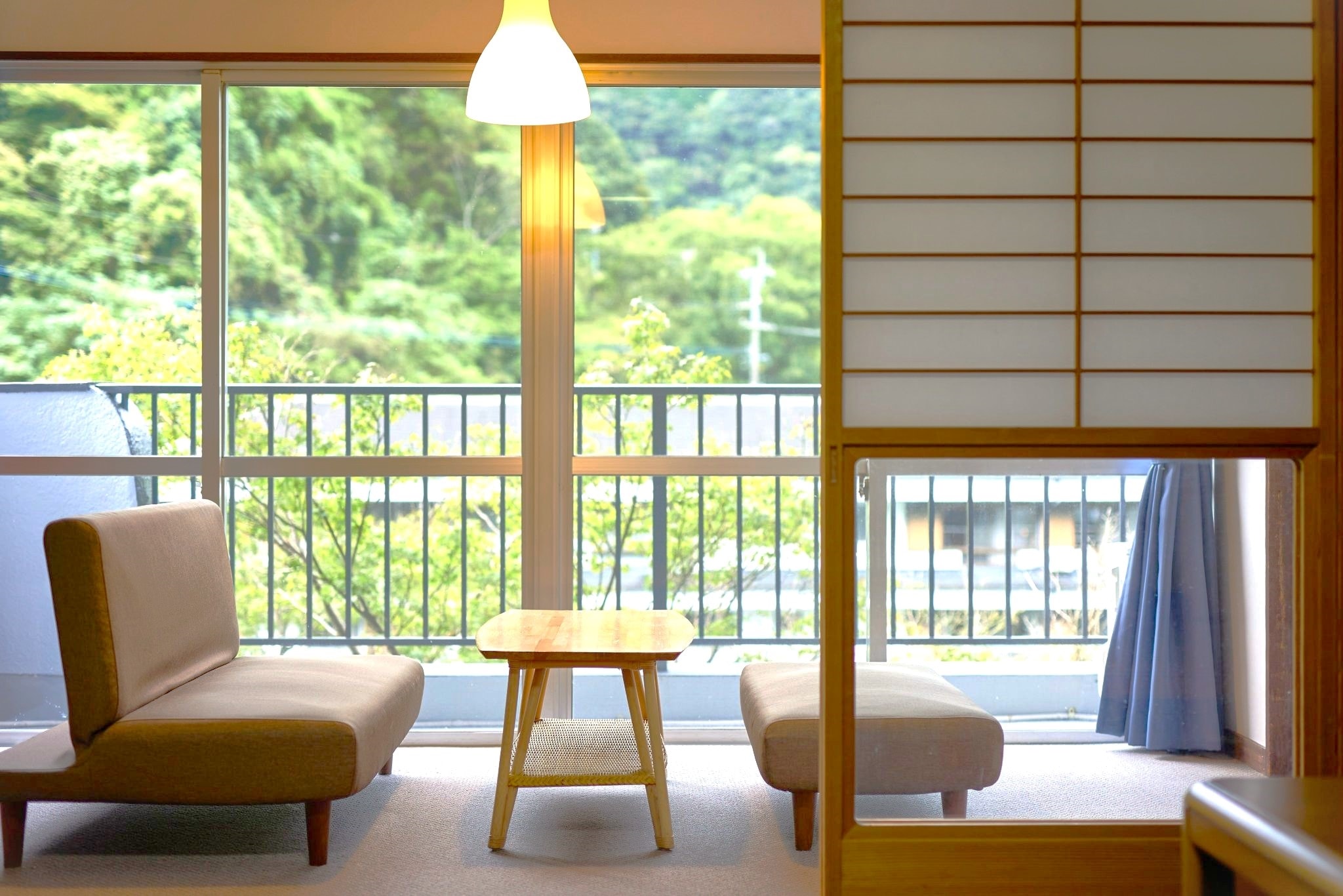 [Kamar bergaya Jepang 10 tikar tatami (3F)] Direkomendasikan untuk bepergian bersama teman di kamar yang luas.