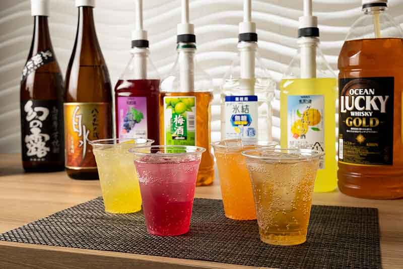 17:30~Quầy đồ uống/Bạn có thể mang về phòng.