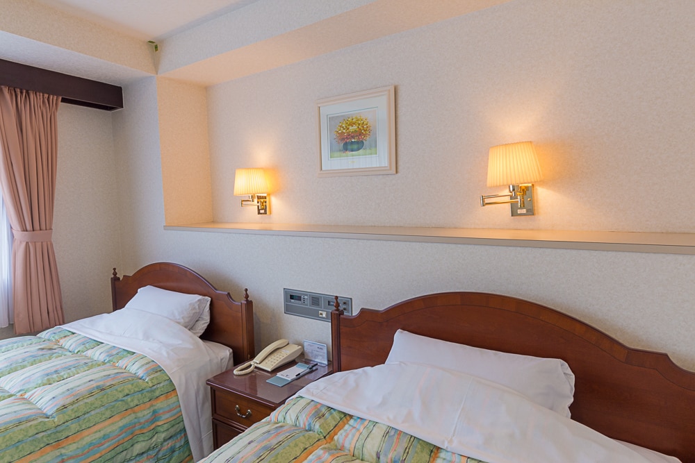 Upper floor twin room