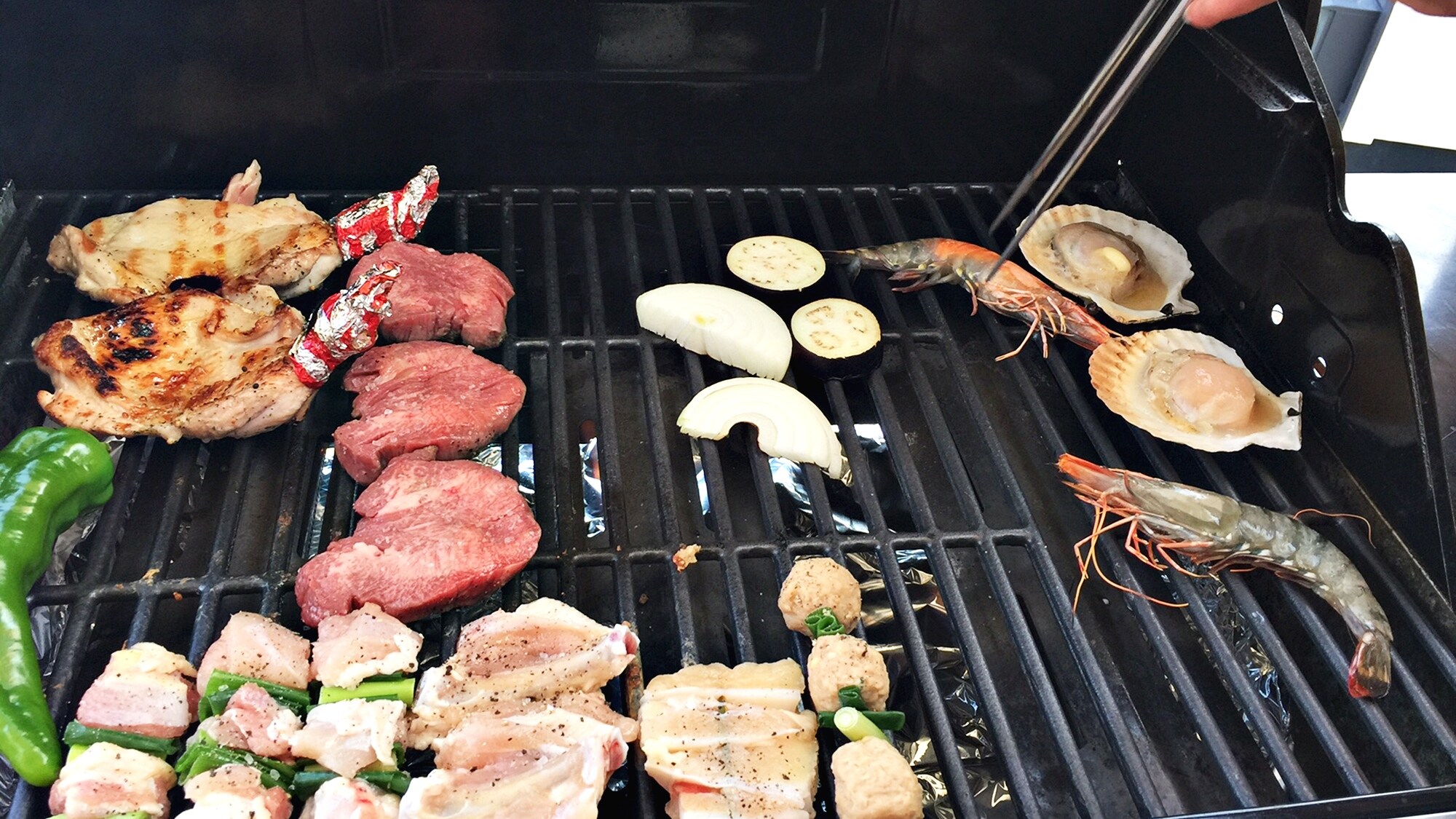 *【BBQ】영빈실・다쓰지라의 숙박자님 한정(일례)