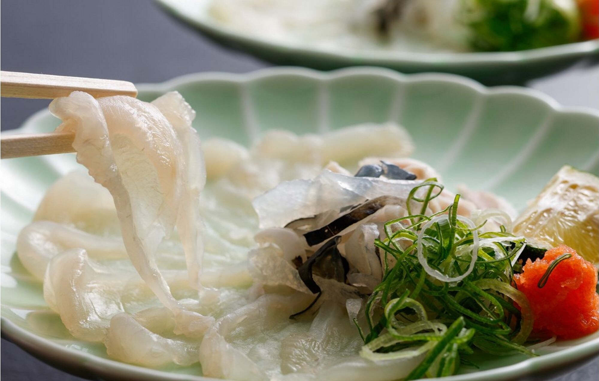 但马虎河豚刺身示例