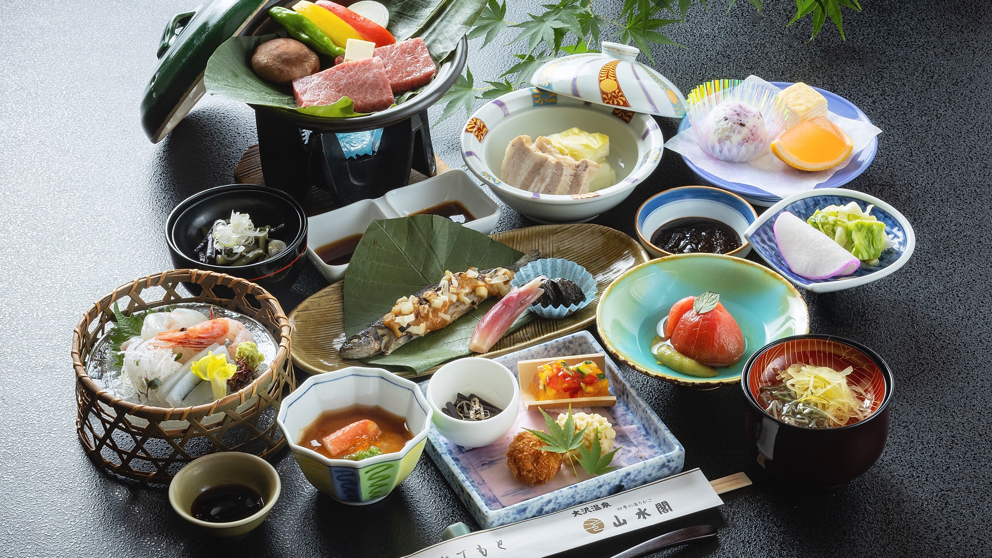 月替わり和食膳　夏のお料理イメージ