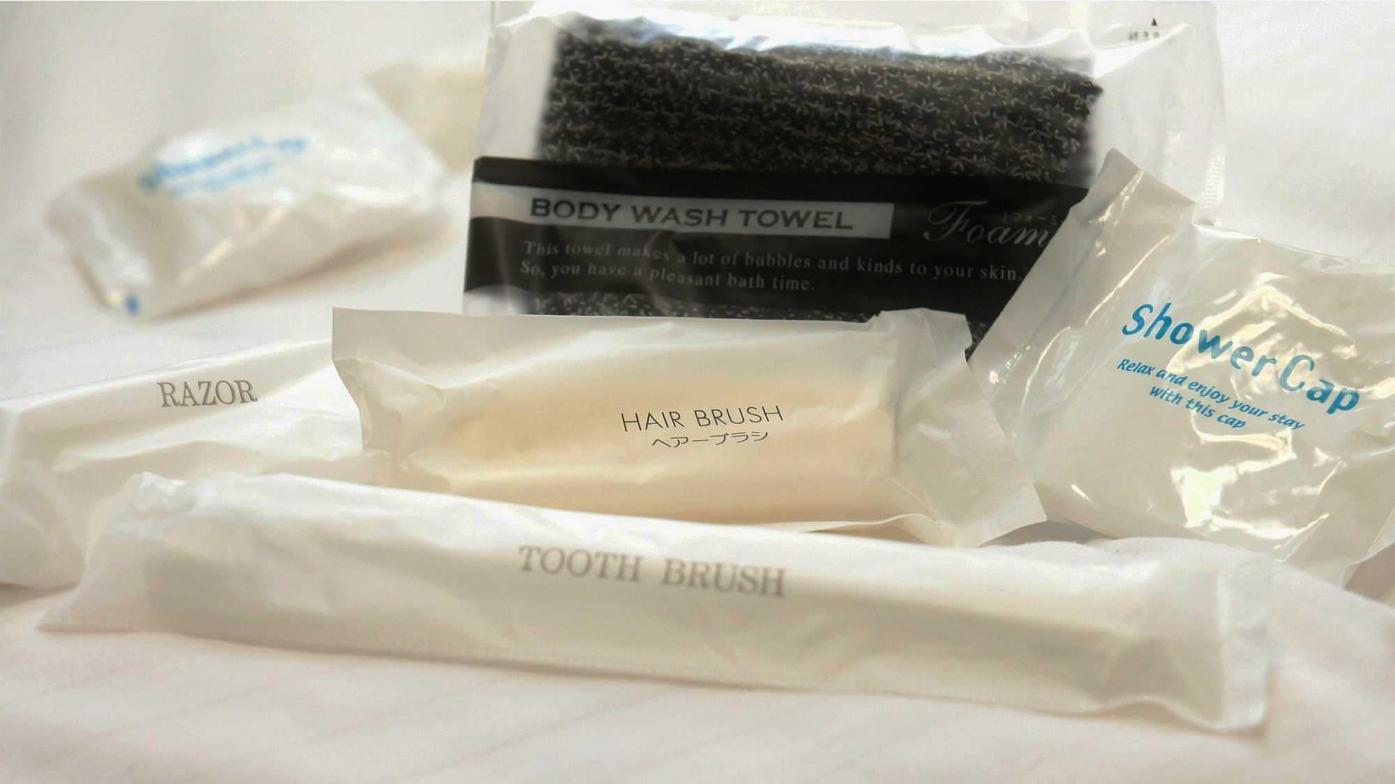・Amenities: We have a variety of convenient items available