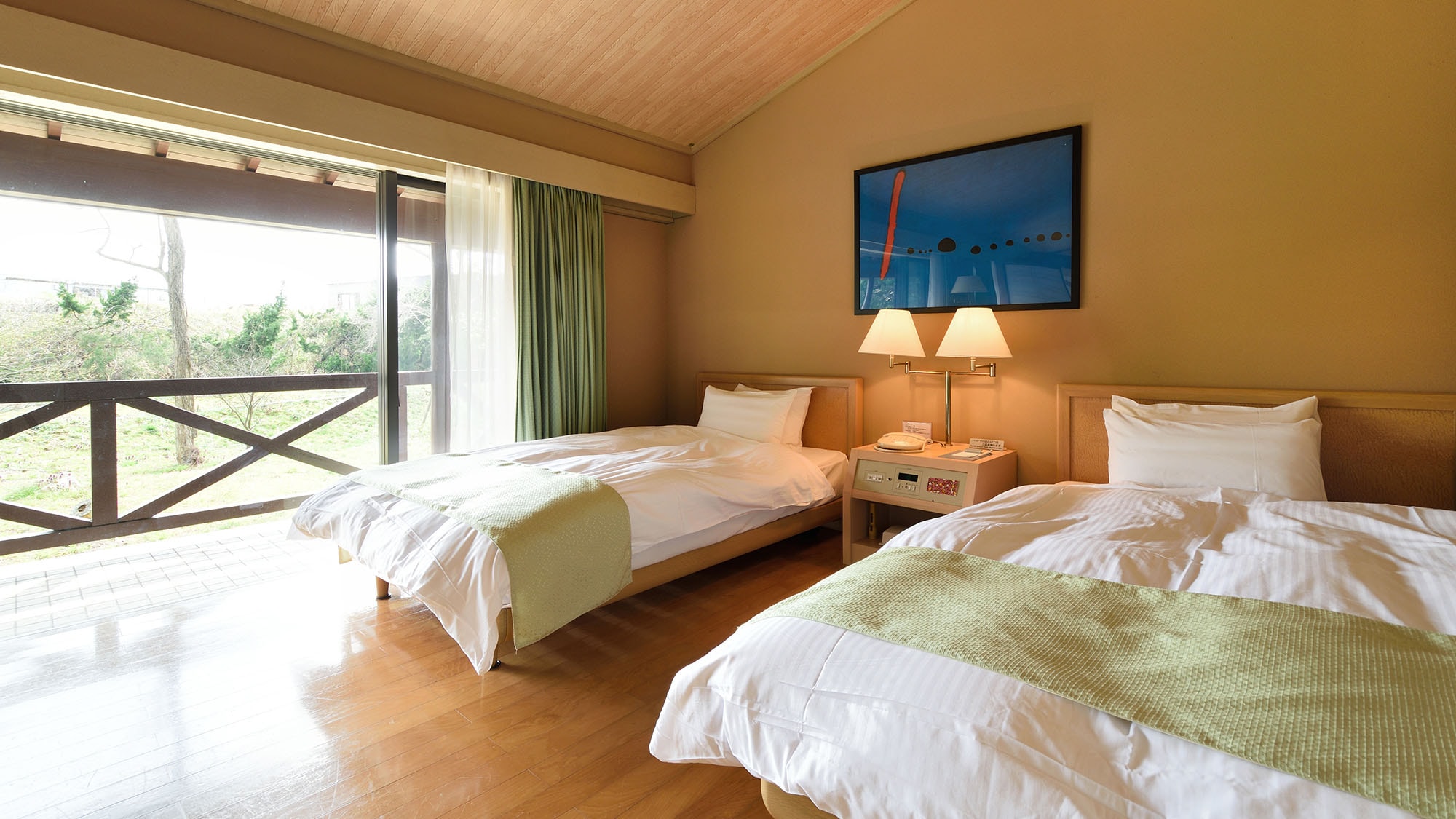 ● [Kamar Jepang-Barat Terpisah] Kamar bergaya Jepang 6 tatami + kamar bergaya Barat