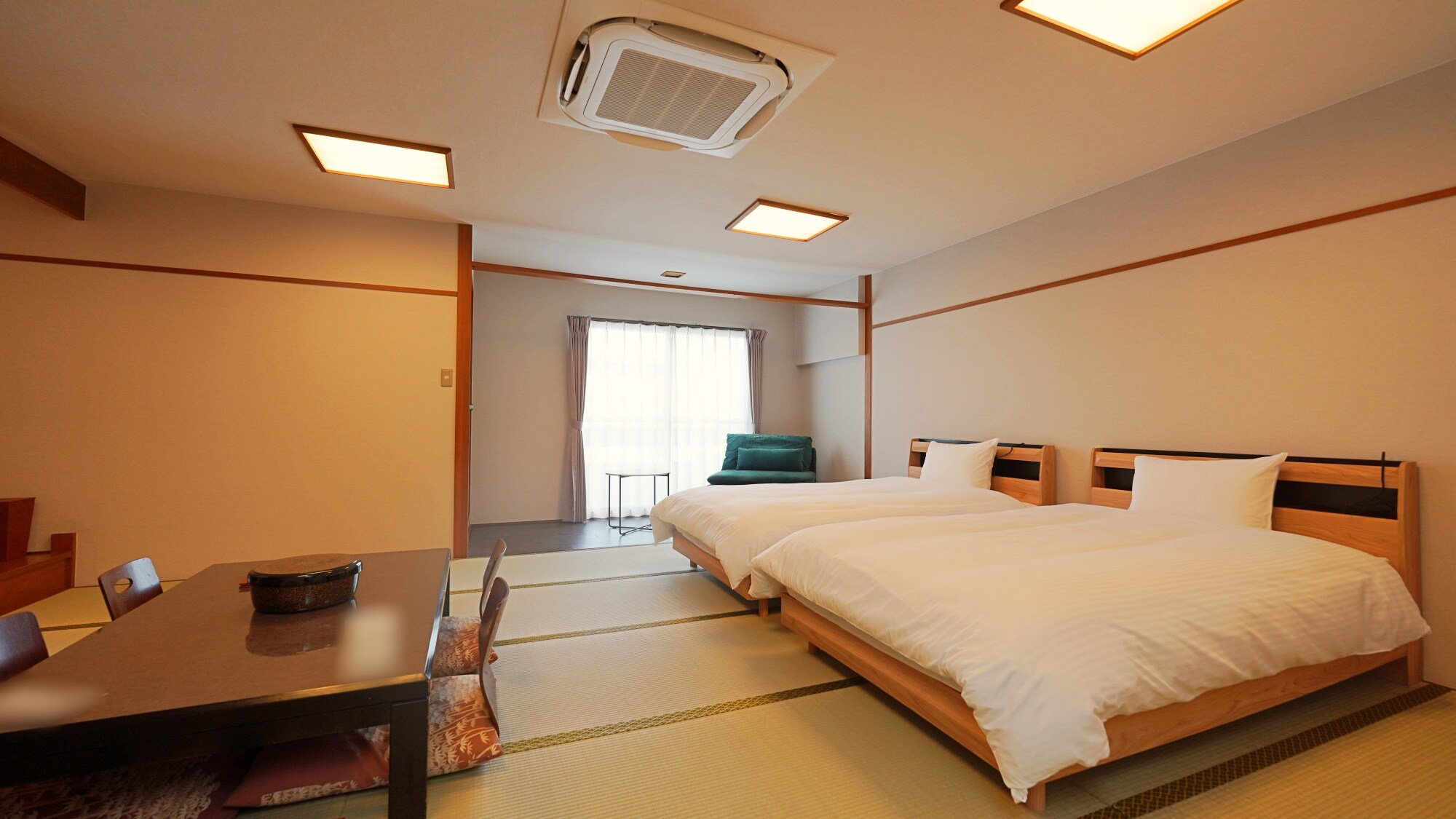 Japanese-Western room, 15 tatami mats (with indoor bath)