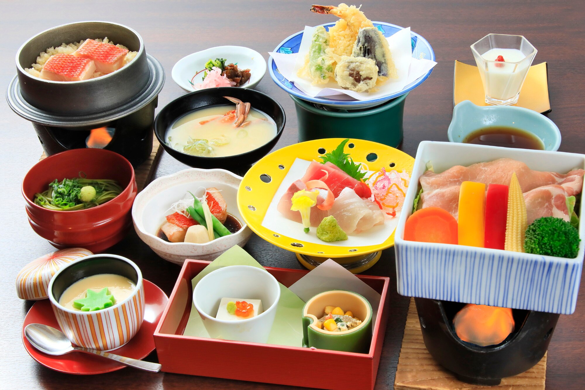 <Contoh rencana makan malam standar>