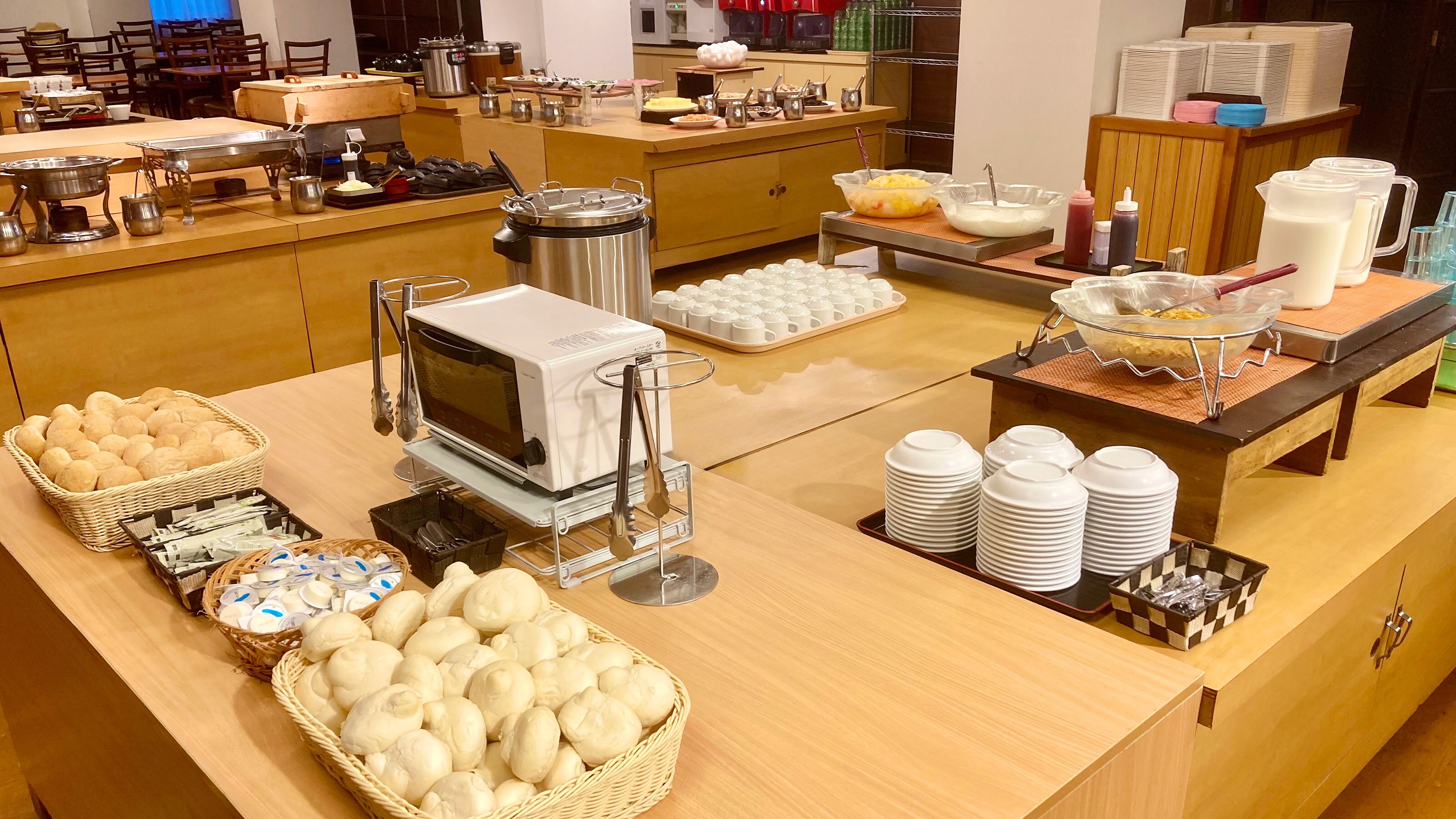 Một ví dụ về bữa sáng tự chọn