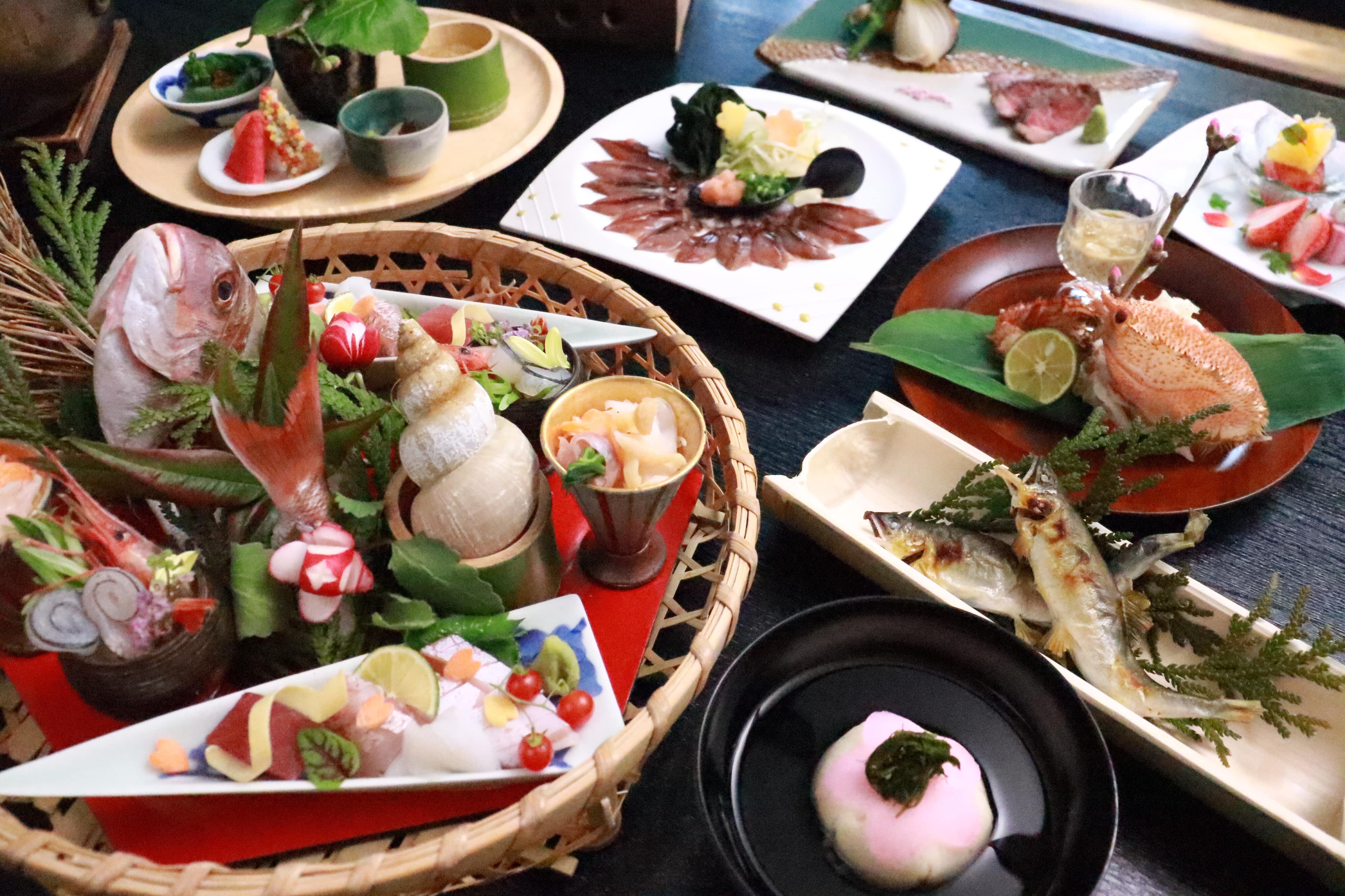 Spring special course meal