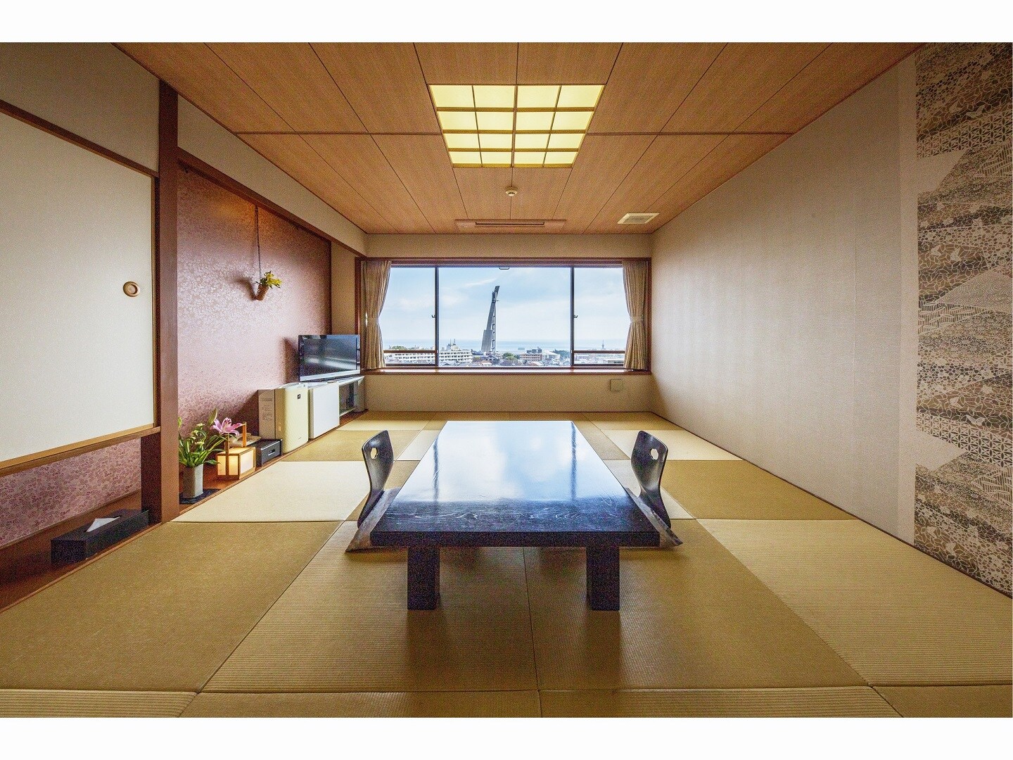 Kamar tamu-Kamar bergaya Jepang di lantai 2 di tepi laut 10 tikar tatami-