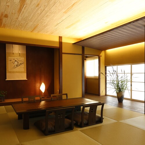 [Main building: Sensui] Renovated in the fall of 2017, this is a Japanese-modern space for adults.