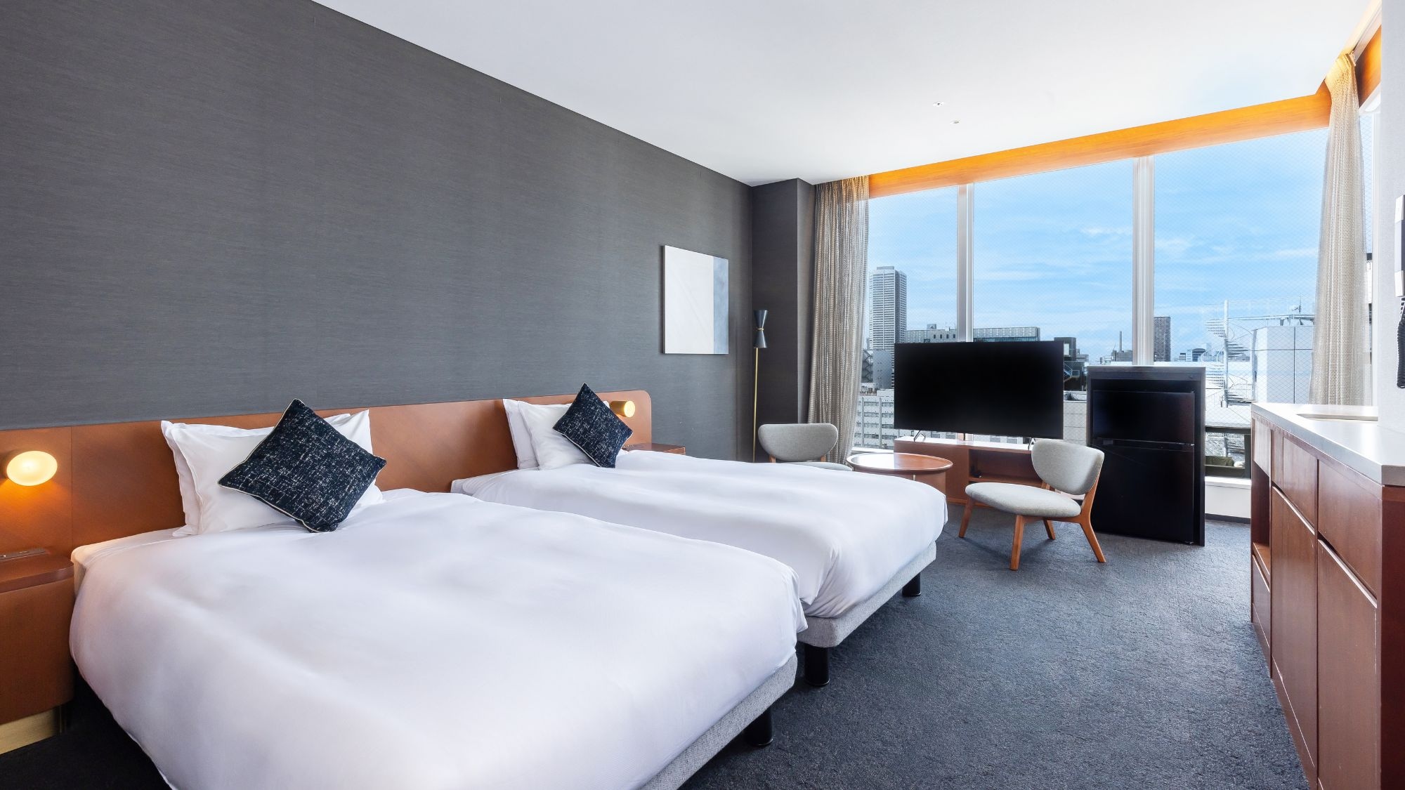 ◆ห้องทวินสกายวิว｜31 ตารางเมตร