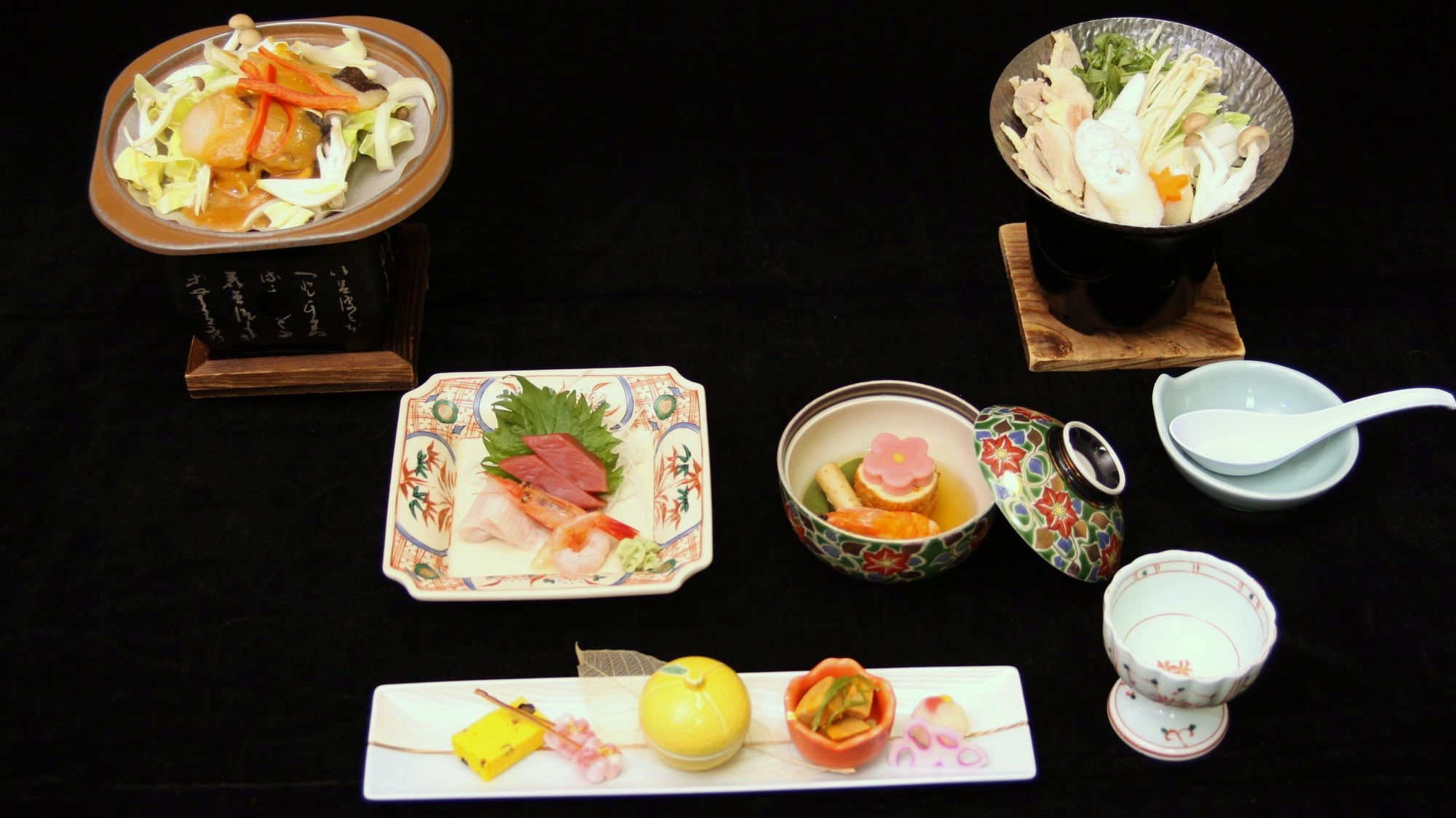 [Restaurant ◆ Bamboo Course] Upgraded Kaiseki (5 dishes)