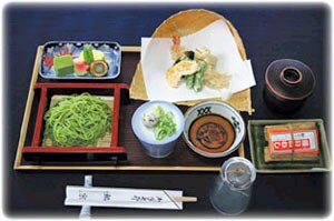 Tenzaru set meal (with eel and eel)