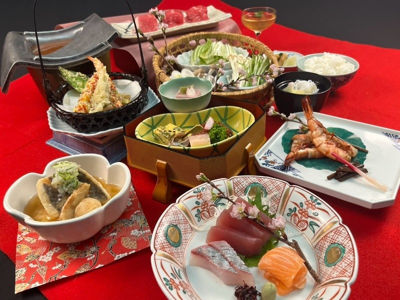 Kaiseki mùa xuân: Baika