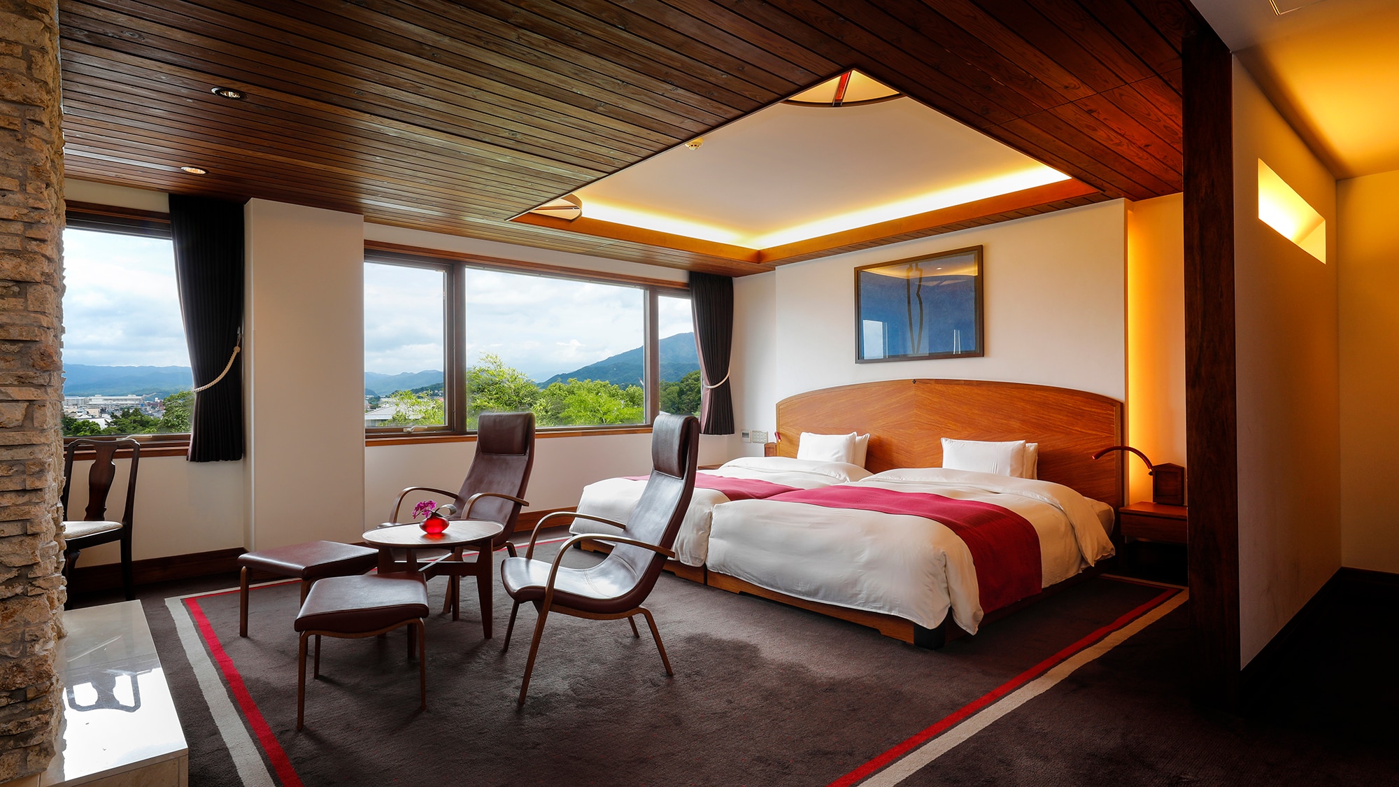 [Park View Hollywood Twin Room]