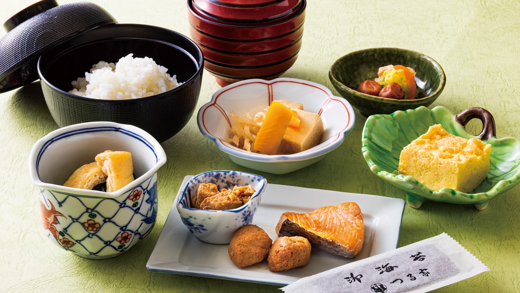 "Tsuruya" Japanese breakfast set image