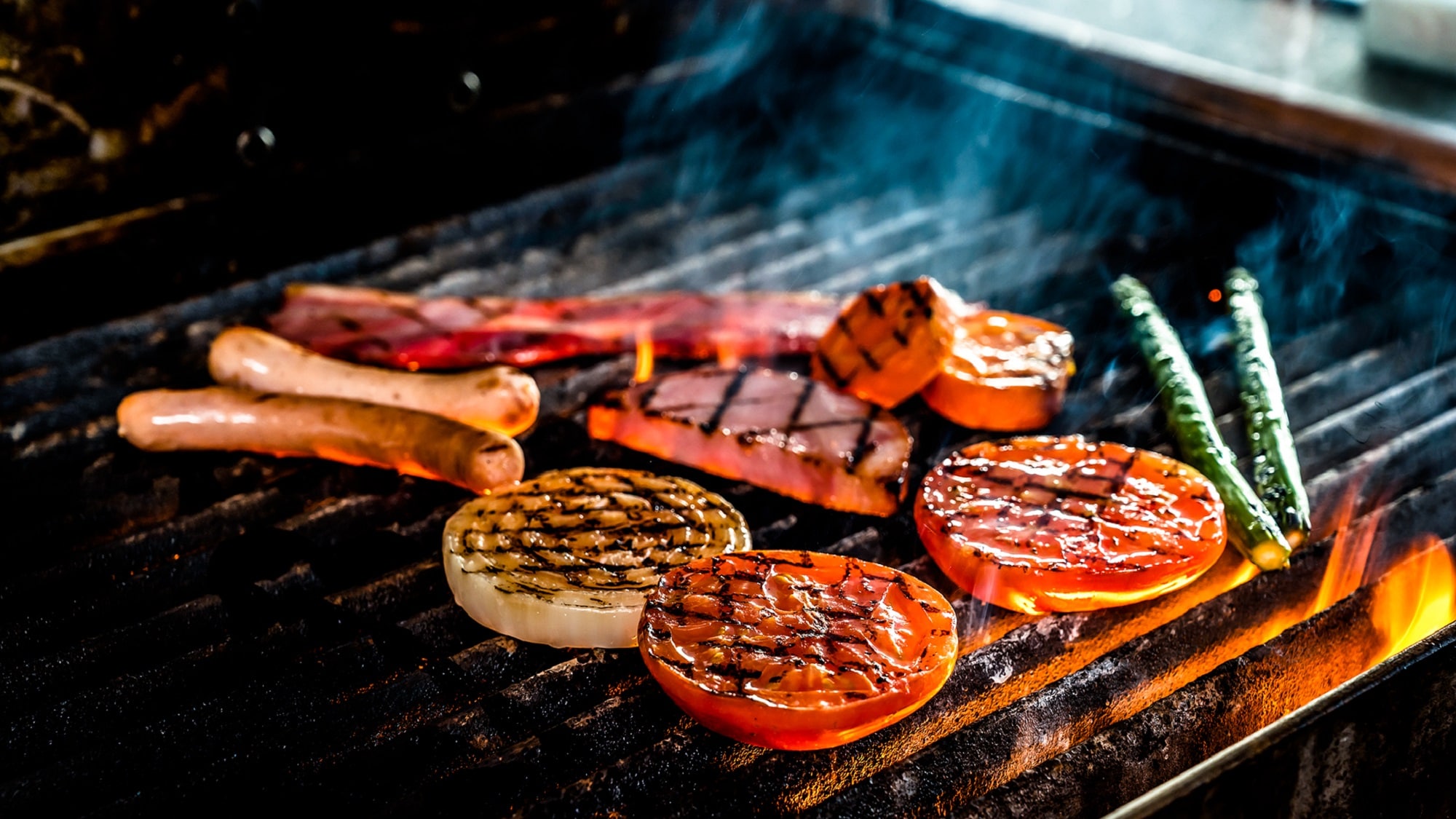 [Breakfast buffet] We also offer grilled meat dishes. (Image)
