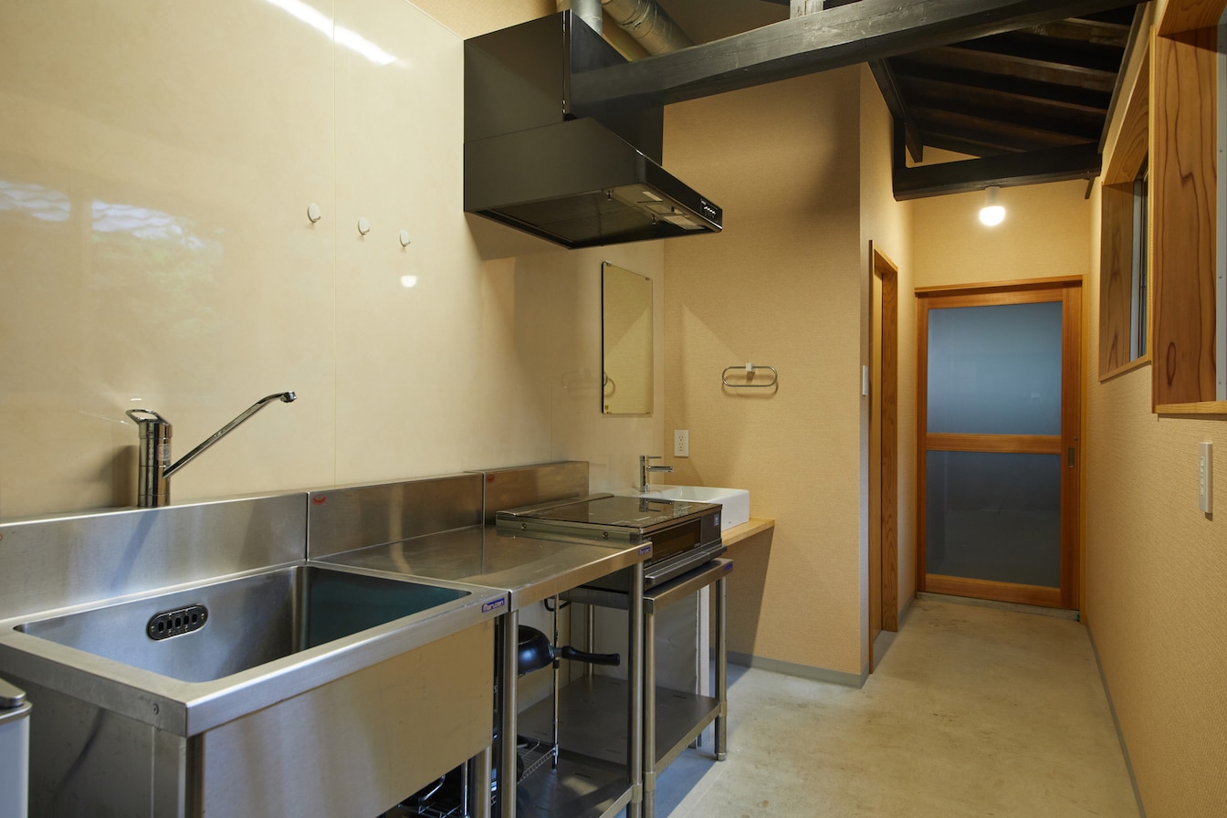 Tango Highway Taniguchi Building Dirt Floor Kitchen