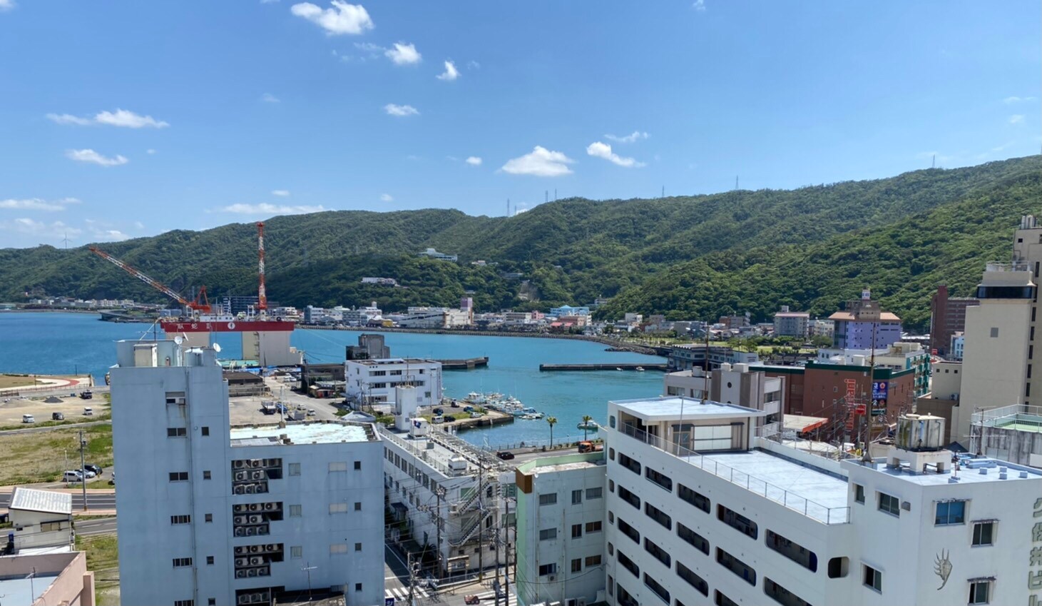 Ocean view from Deluxe Twin