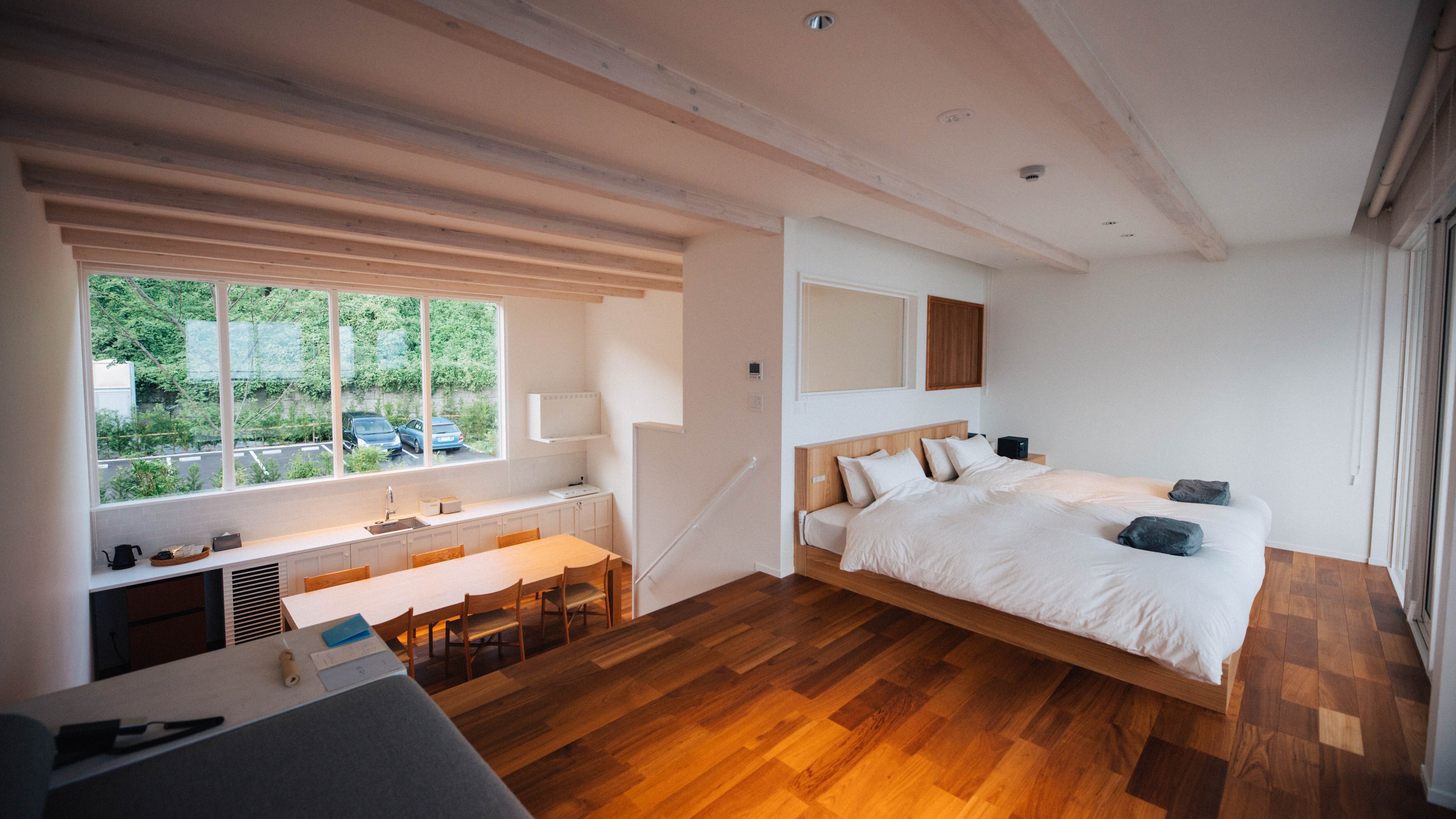[Maisonette Wide Terrace] A room with a spacious skip floor where you can feel like you are living there.