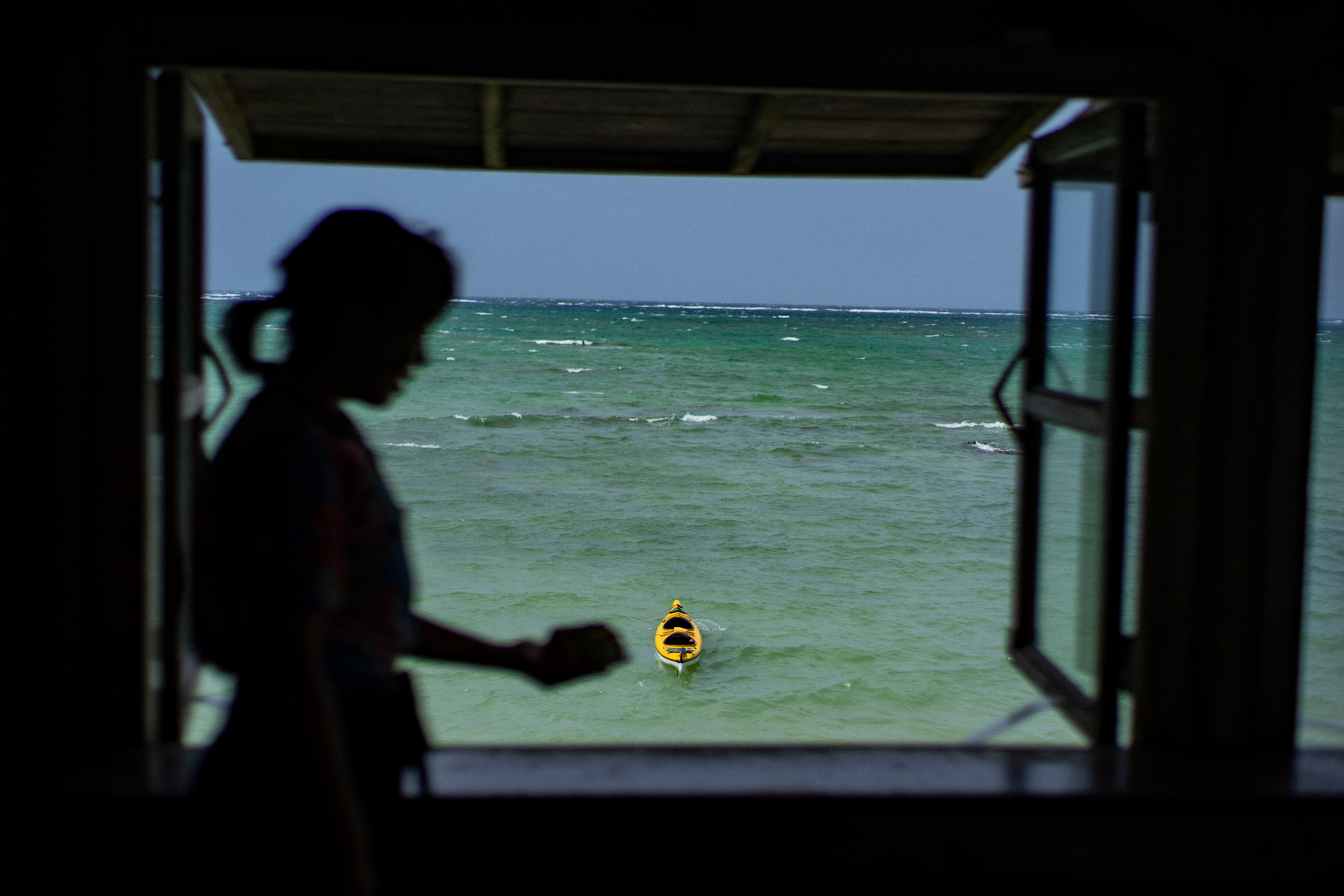 Beachside teahouse