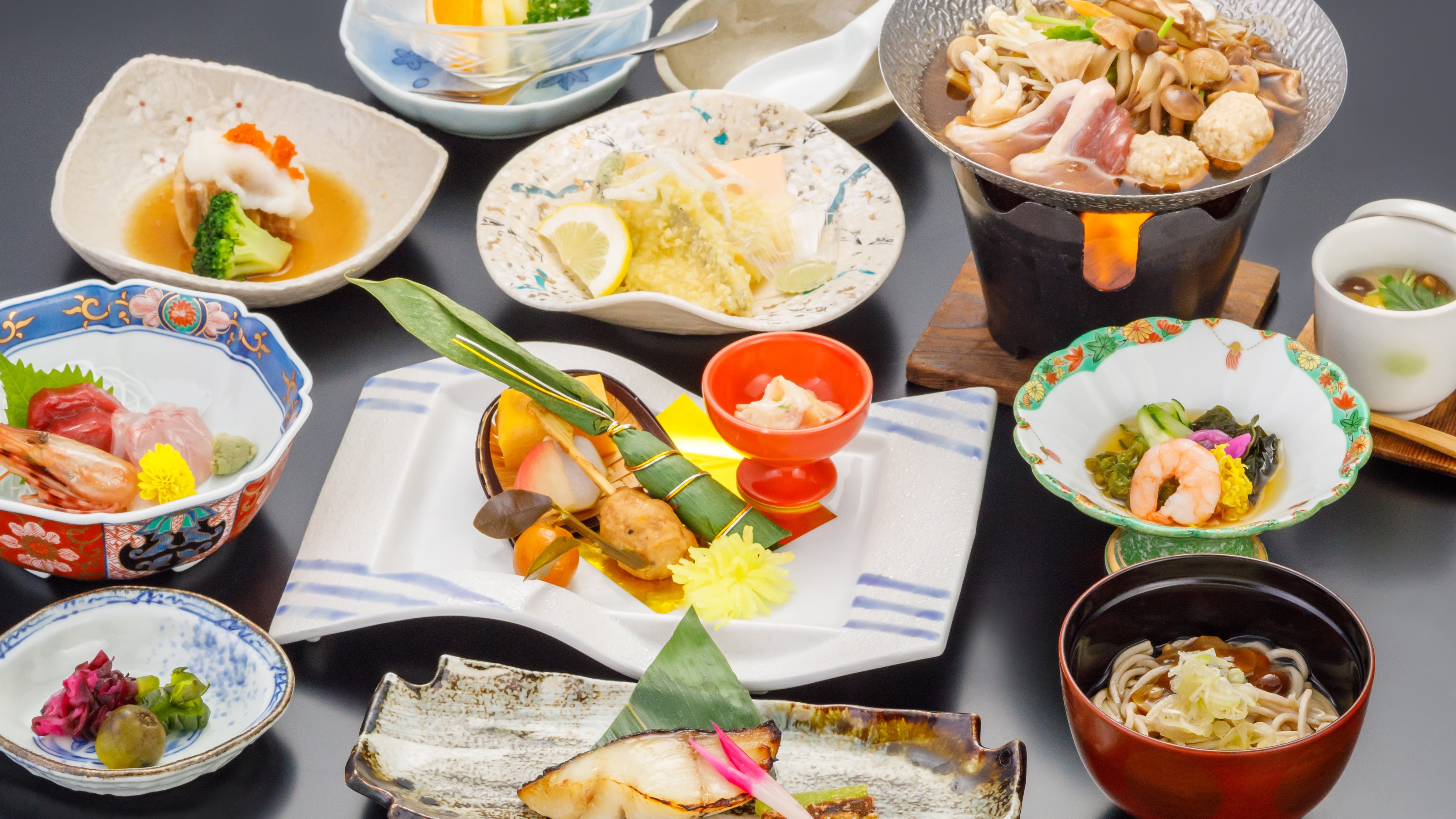 A colorful banquet of seasonal flavors