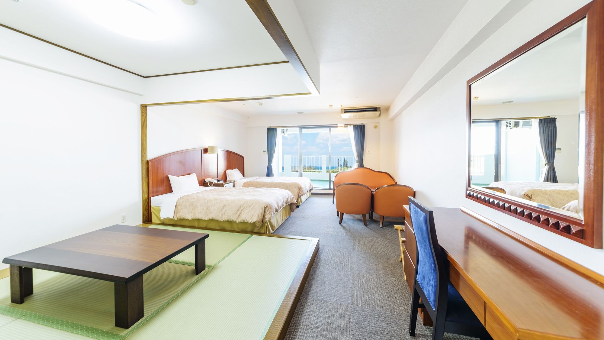 日式和西式客房 | 寬敞的空間，讓您享受輕鬆的住宿。