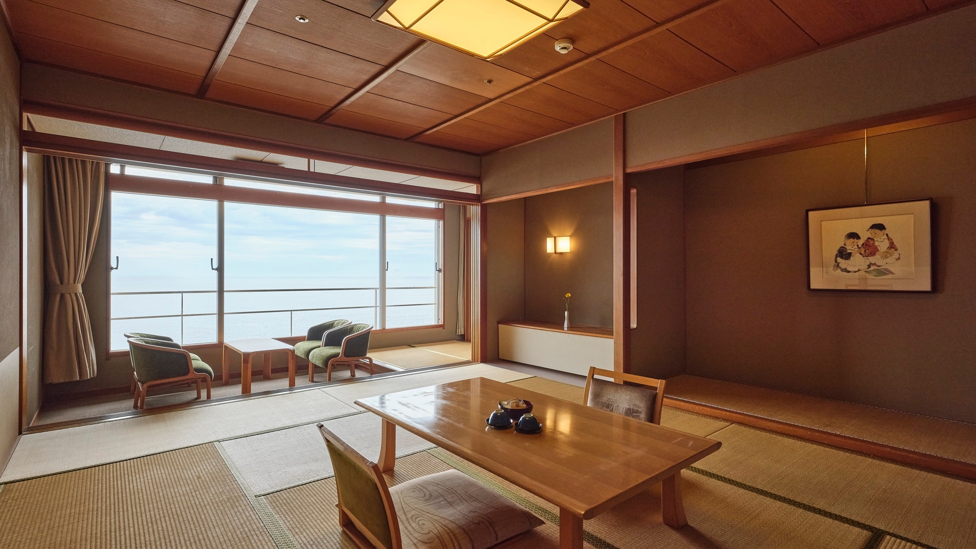Kamar bergaya Jepang Nisshokan