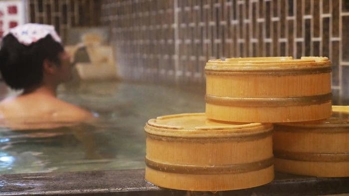 Private hot spring