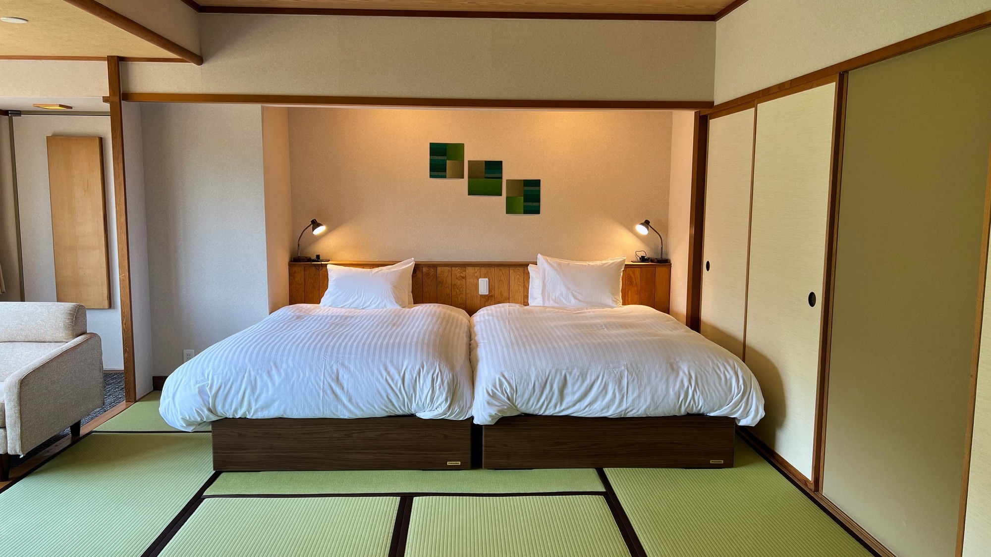 [高层日式床]本馆◆2张床，独立浴室和厕所的形象