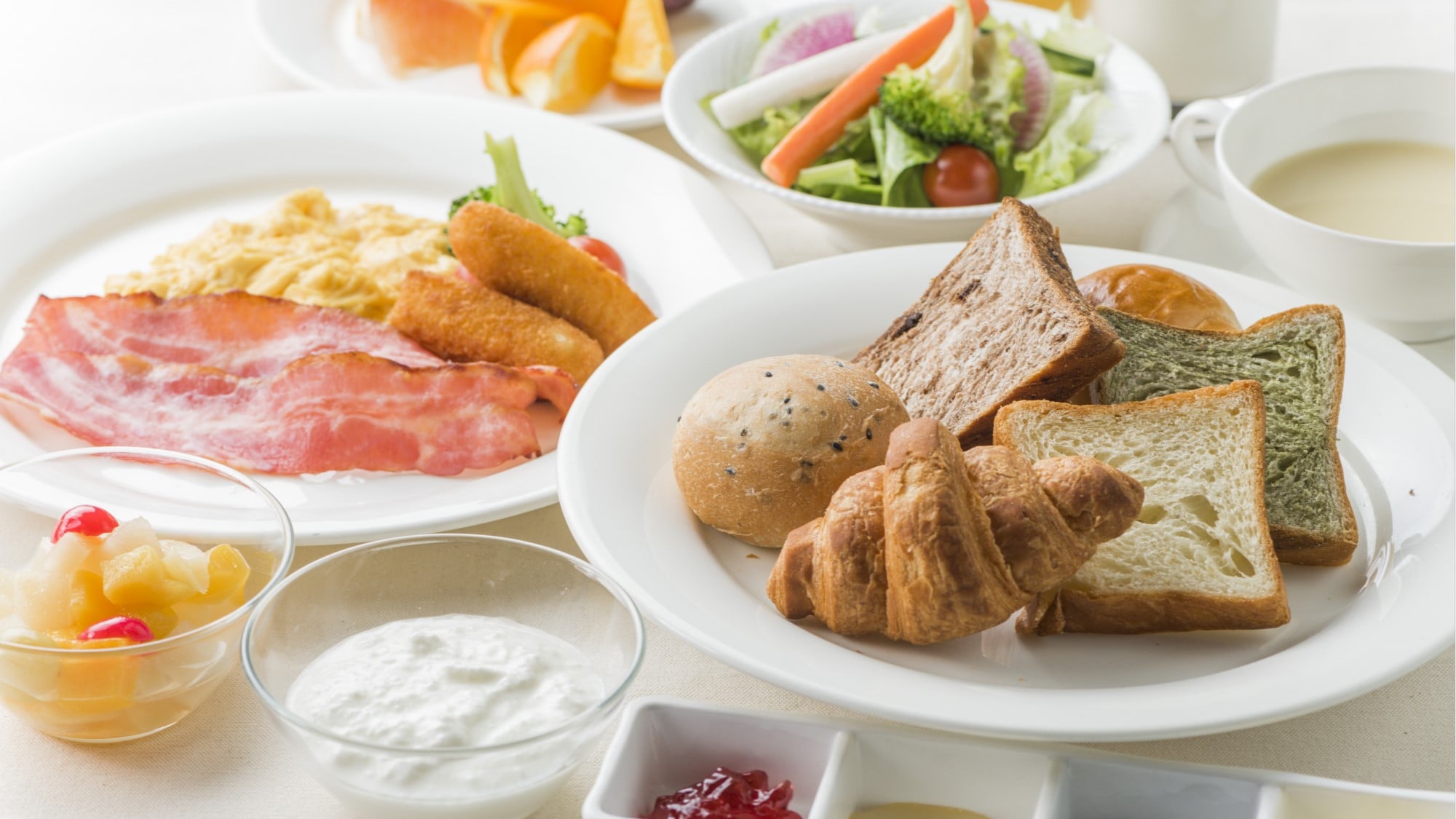 Sarapan Prasmanan Jepang dan Barat (7: 00-10: 00 * 9: 30 pemesanan terakhir) Gambar sarapan