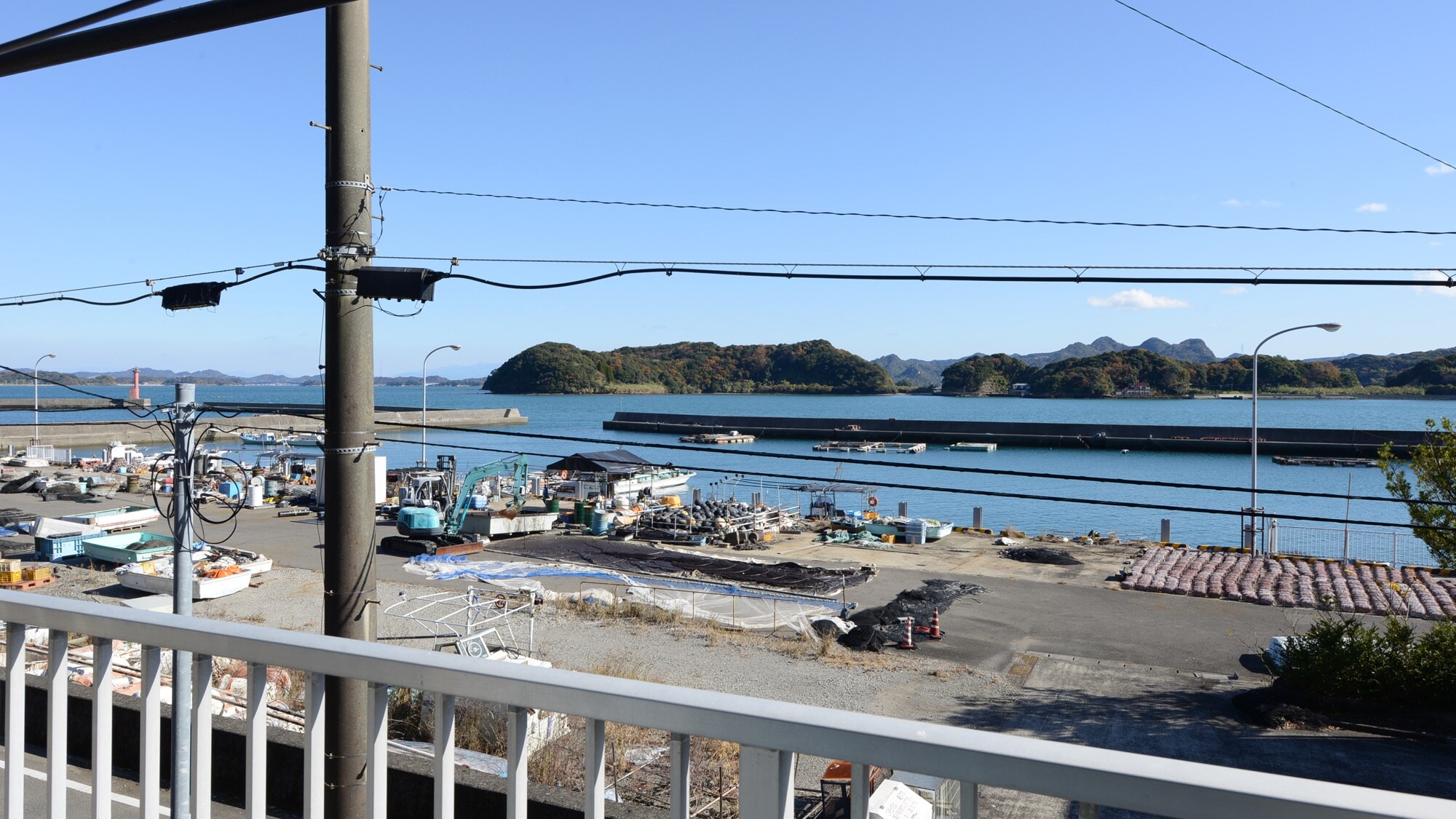 *[View from the room] Enjoy the nature of Amakusa while feeling the sea breeze on your balcony.