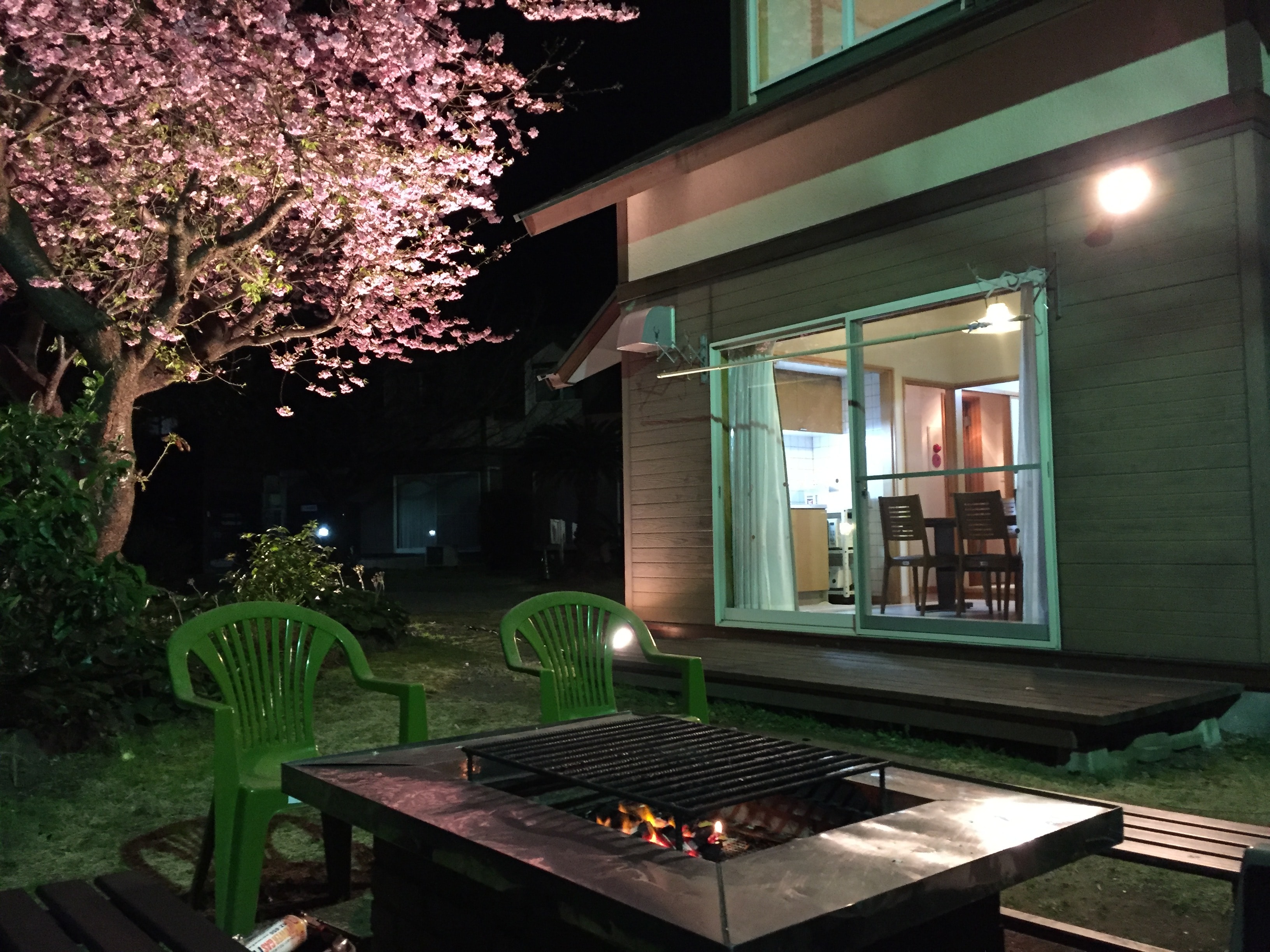 7-person cottage, private BQ and Kawazu cherry blossoms
