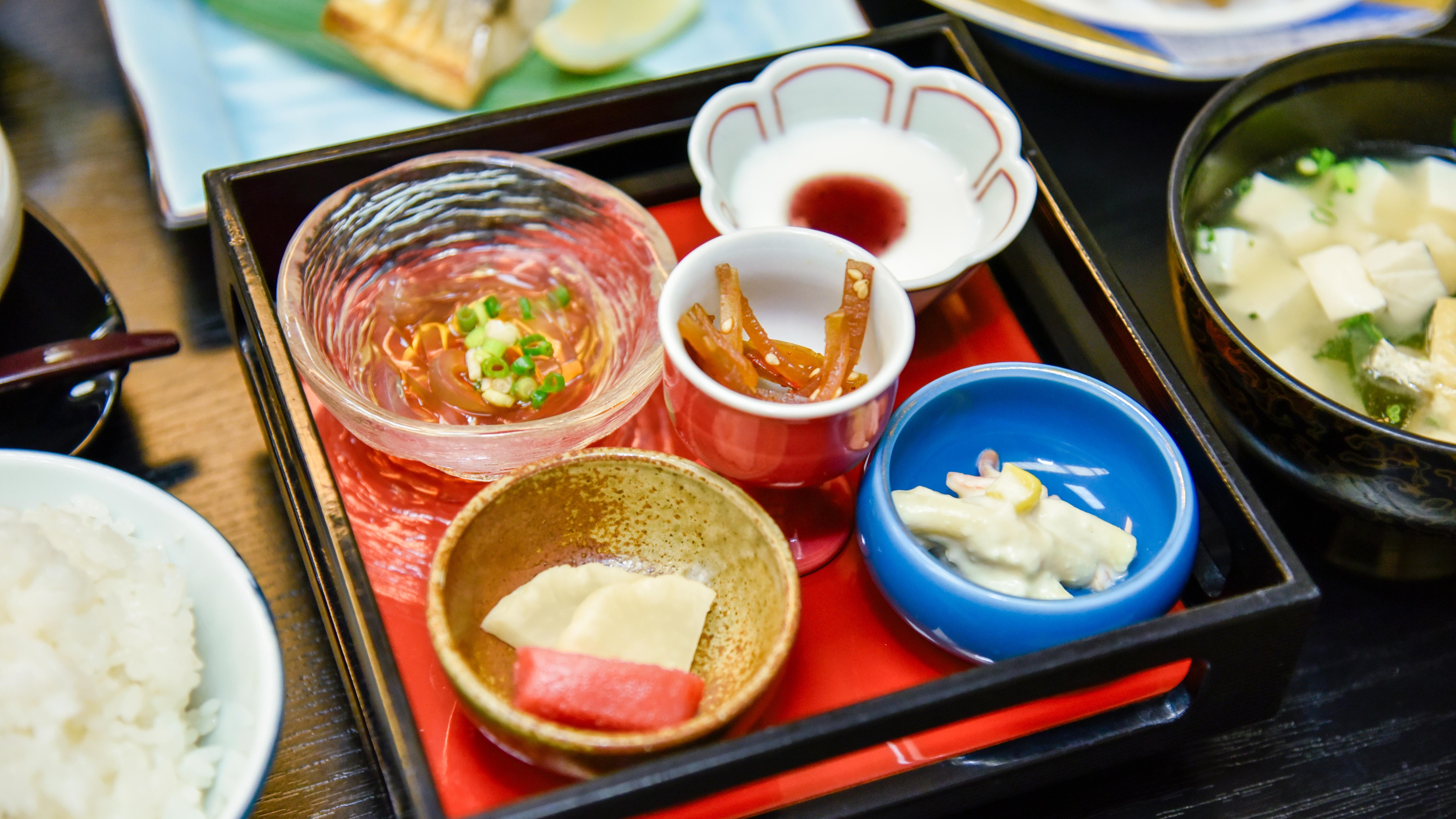 【早餐範例】幾種配菜都不錯♪