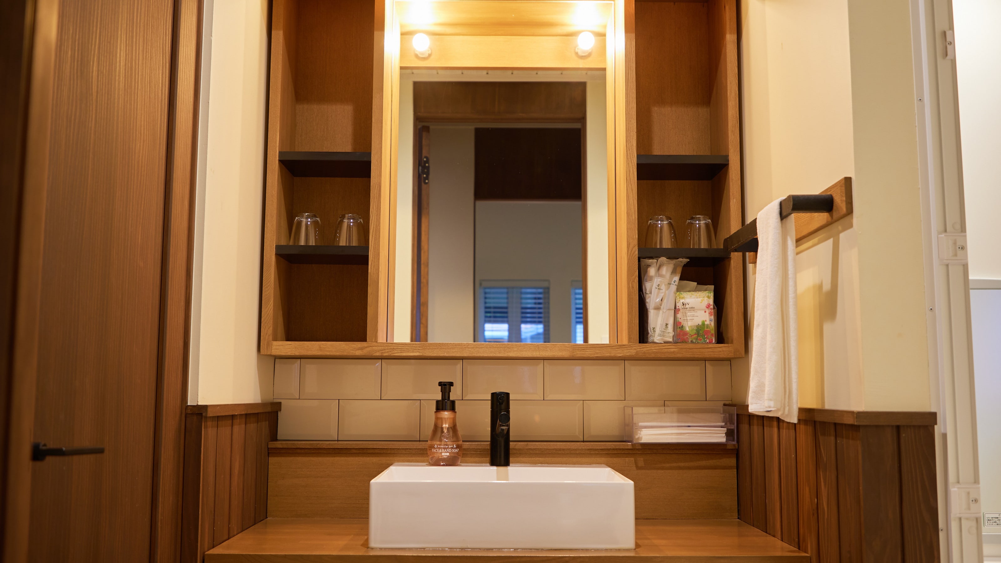 [All rooms have common specifications] Washroom