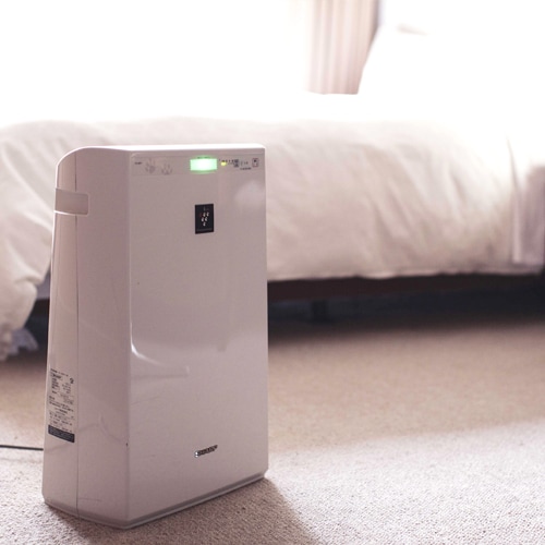 [Room] An air purifier is also installed in each room.