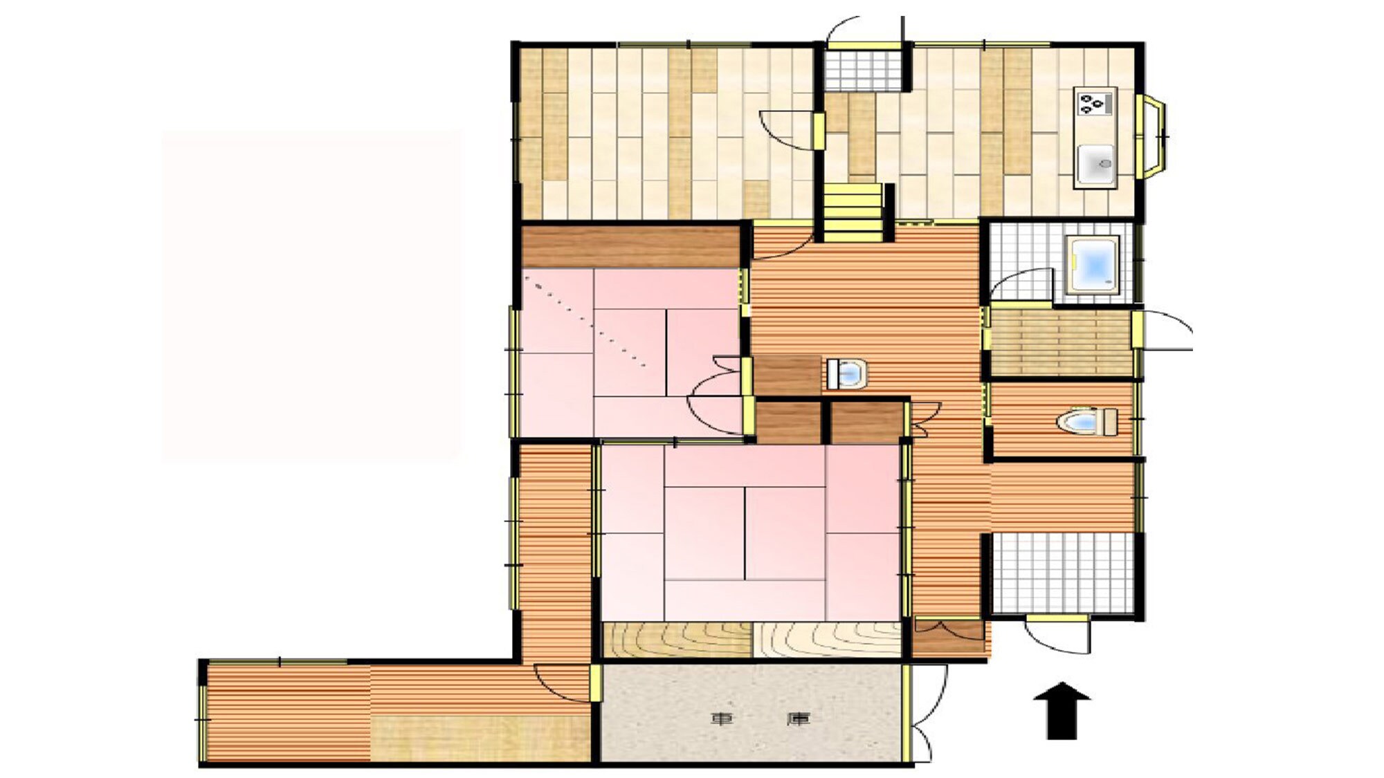 ・ Click here for the floor plan of the building. It is a condominium type one-building rental facility