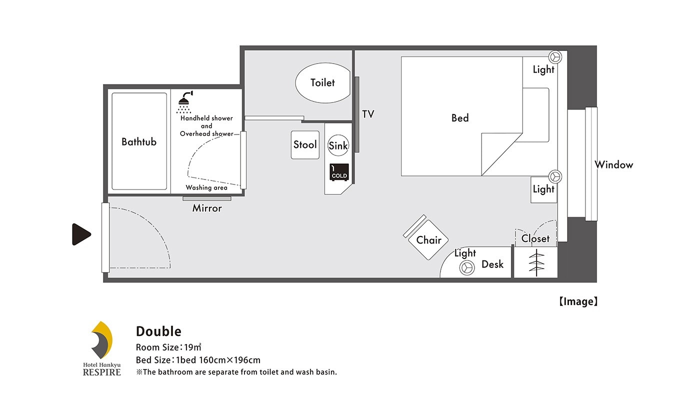 Double floor plan image