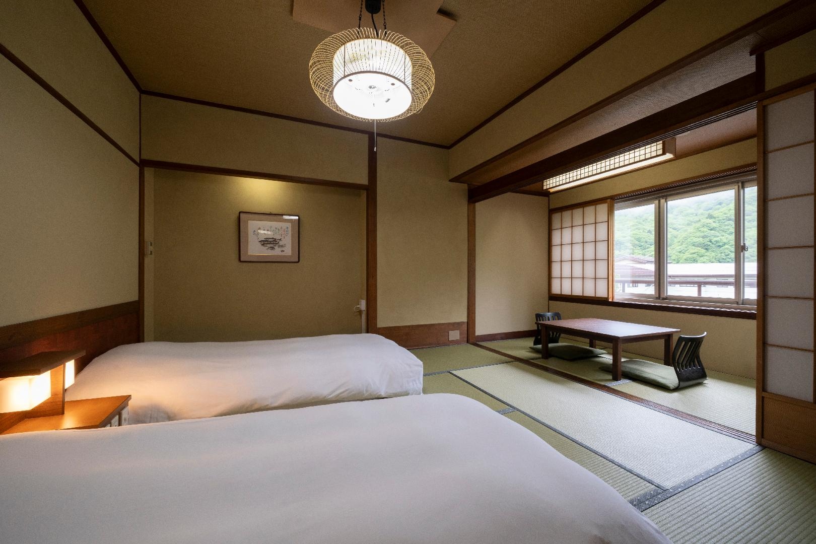 [Guest room: Sengakuso Japanese-style room] Photo is an example