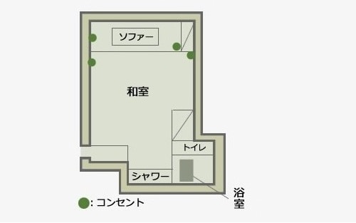 Kanaru Sanso [ซากุระ] แผนผังชั้น