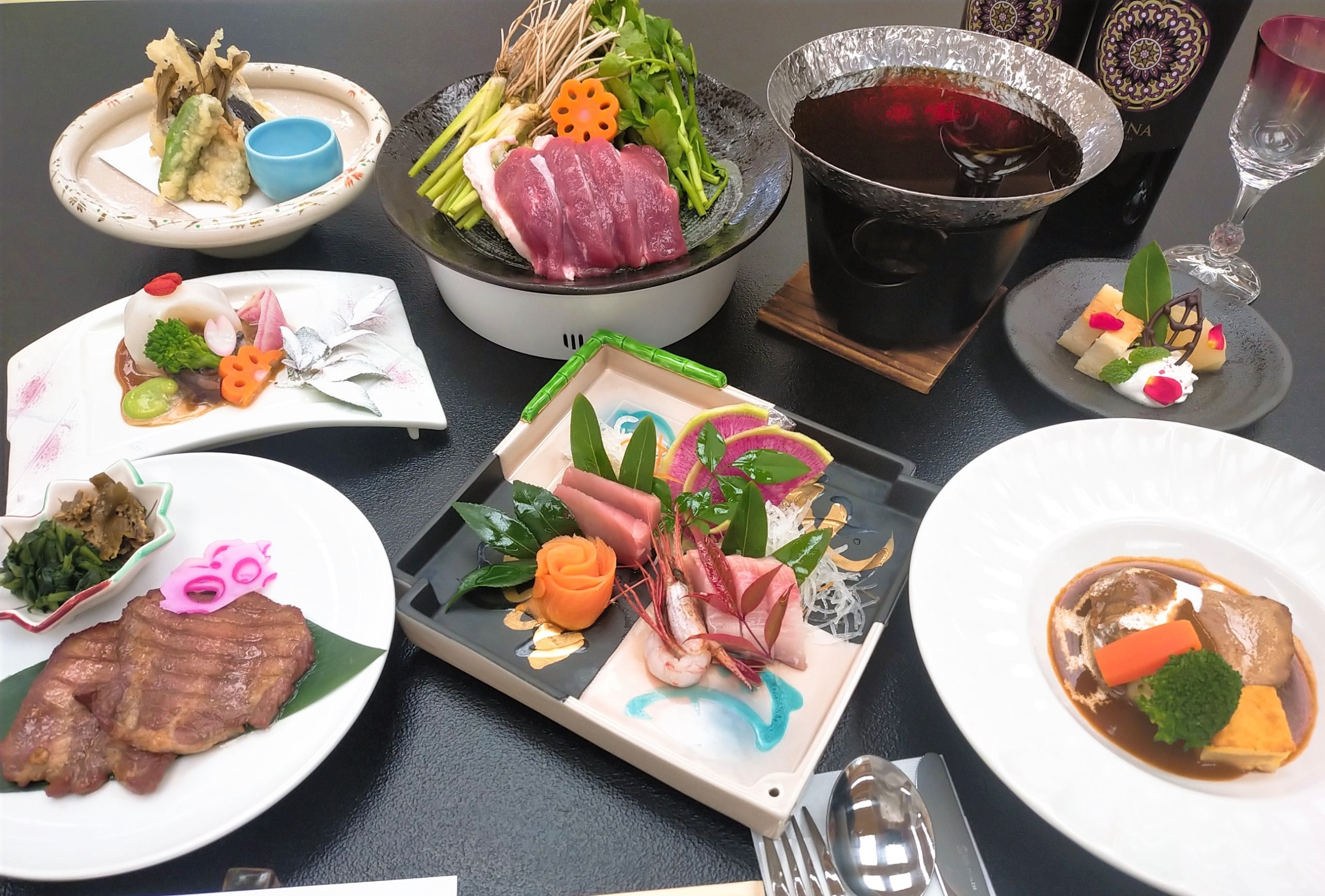 Dinner example) Dinner of Sendai special dish plan ♪