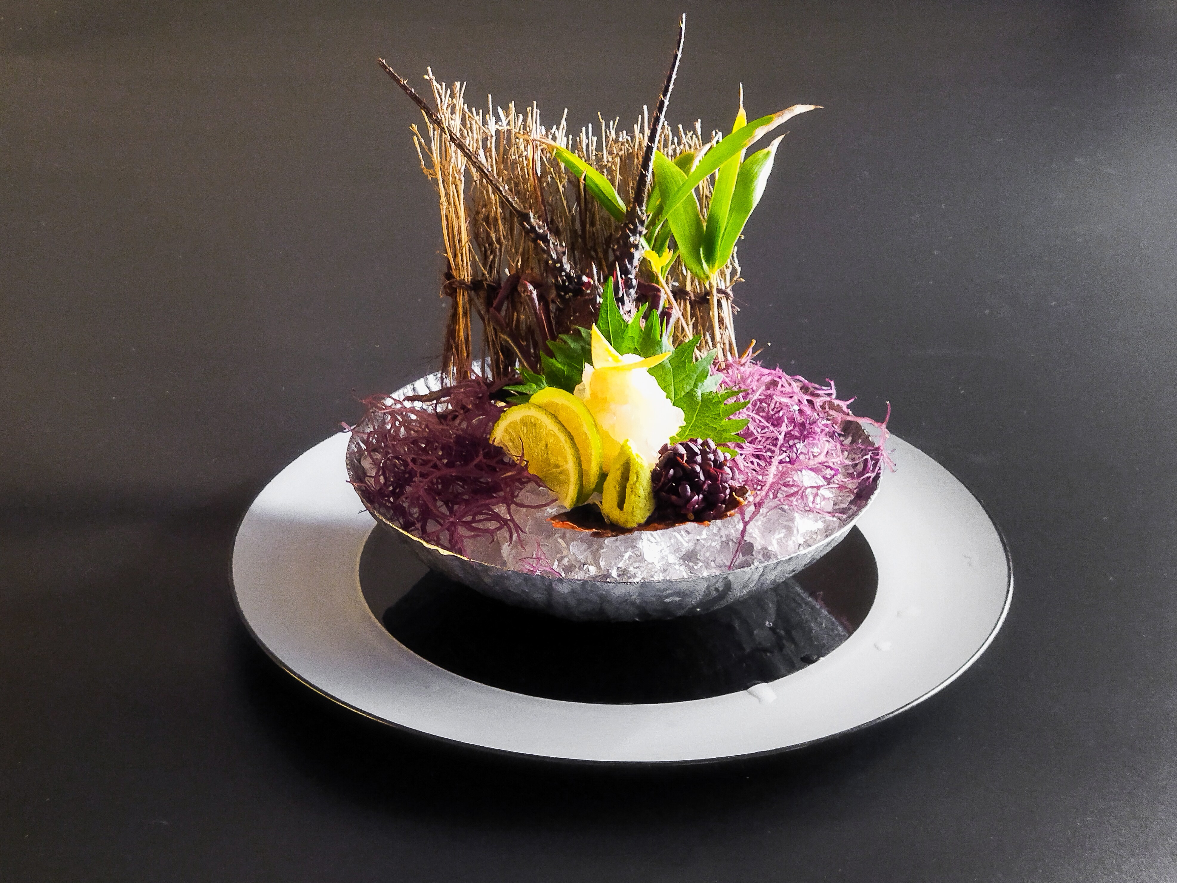 Lobster sashimi