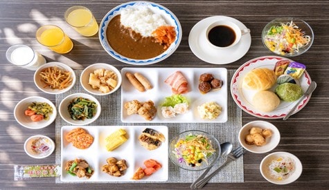 朝食ビュッフェ