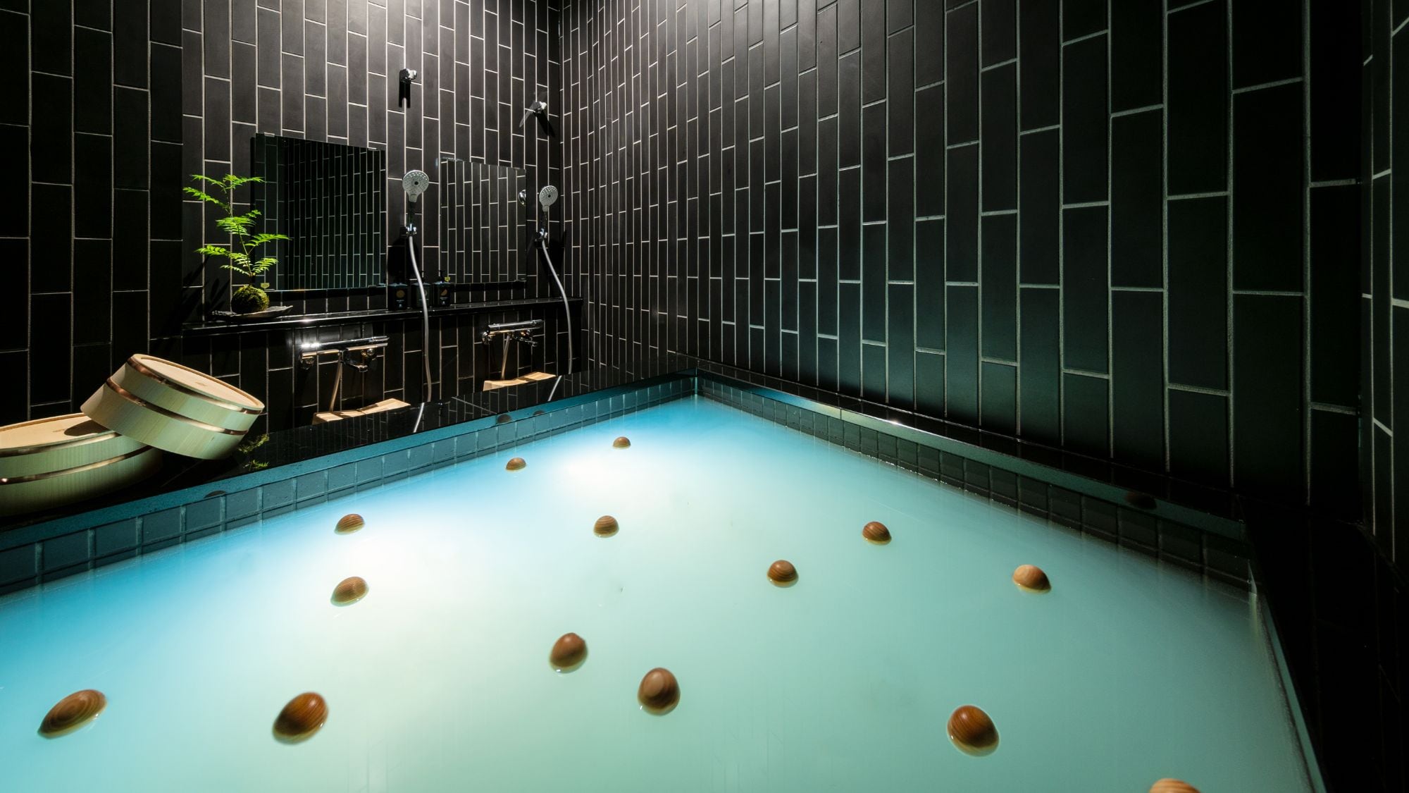 Private bath reminiscent of Hida Great Limestone Cave