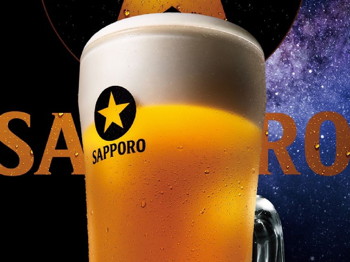 札幌黑牌啤酒——始终美味。生啤很棒！
