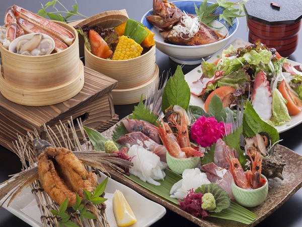 Example of Summer Kaiseki (contents may change)